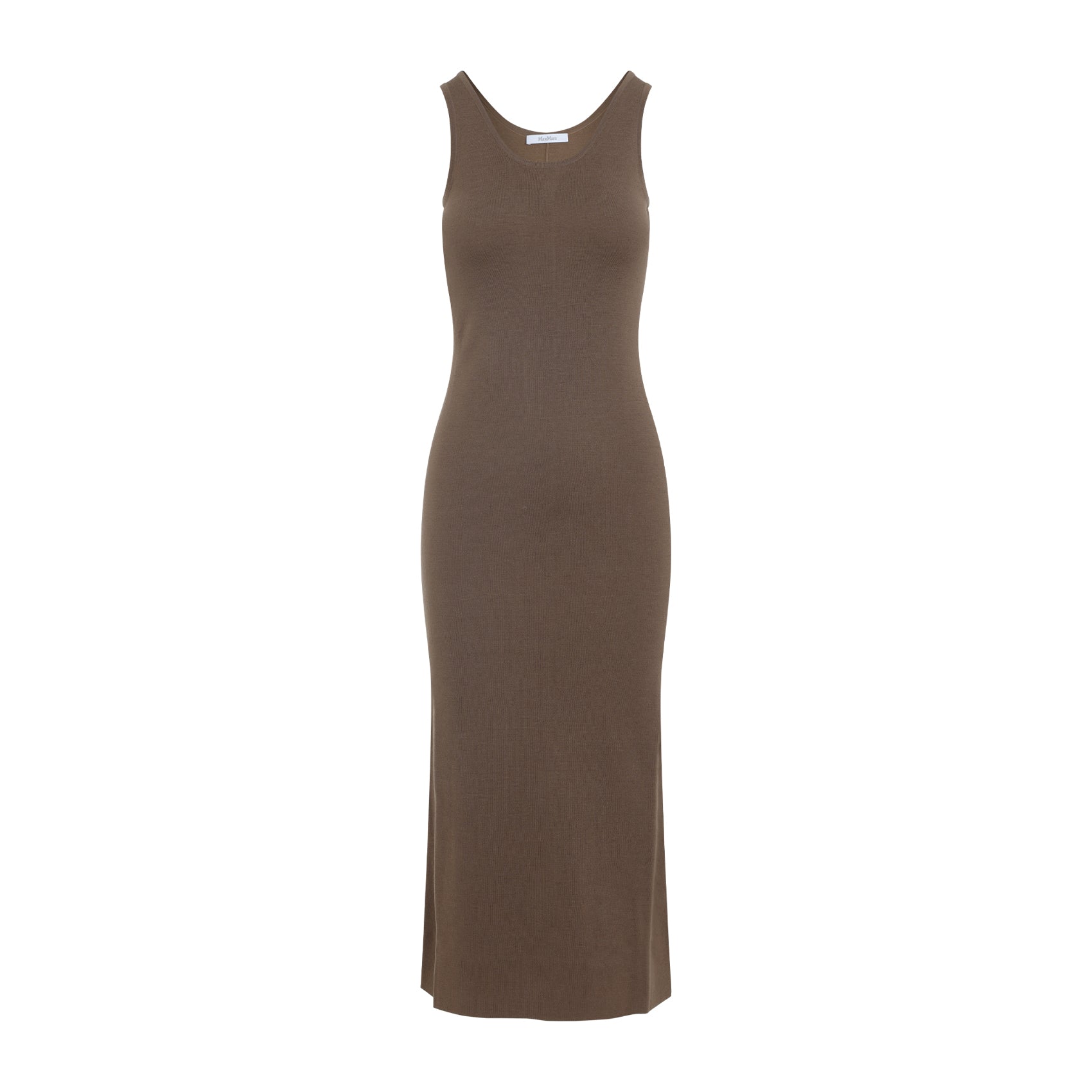 ACERI KNIT LONG DRESS Max Mara BROWN XS
