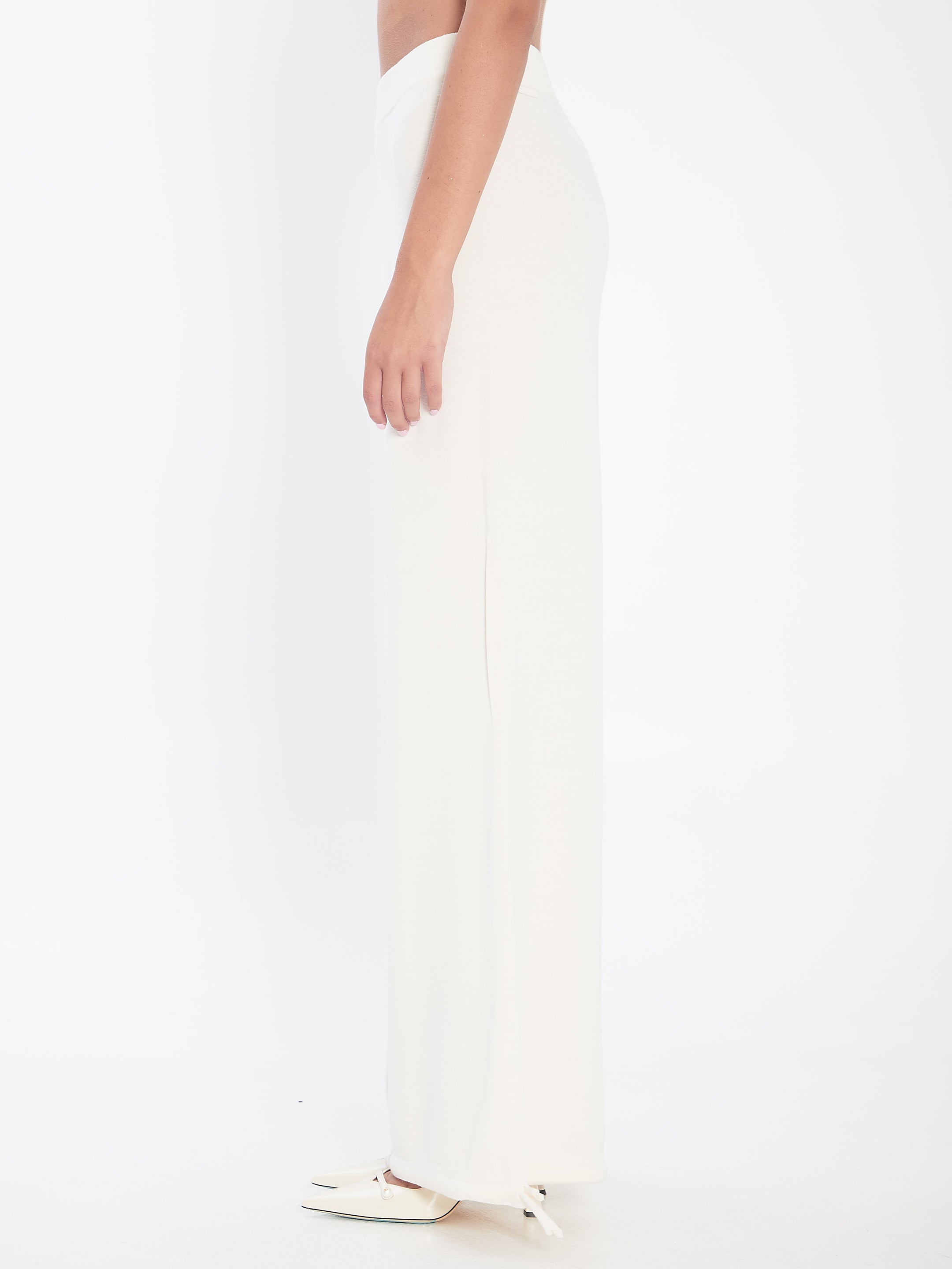 TROUSERS IN WOOL YARN Max Mara