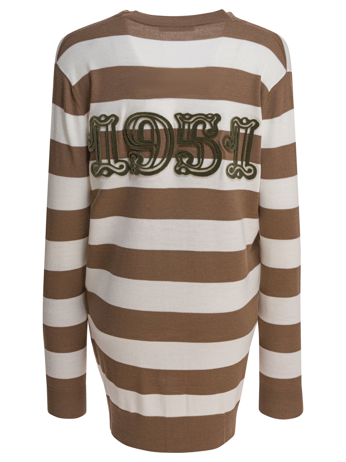 BROWN WOOL KNITWEAR Max Mara