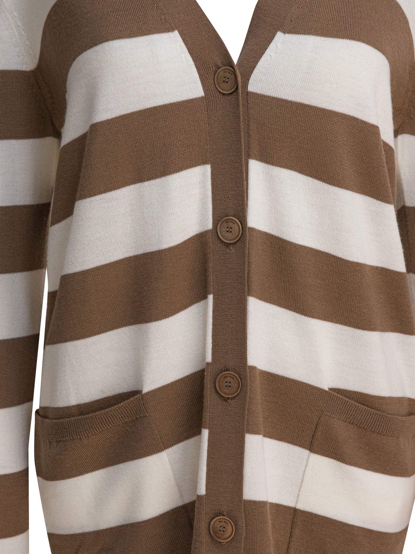 BROWN WOOL KNITWEAR Max Mara