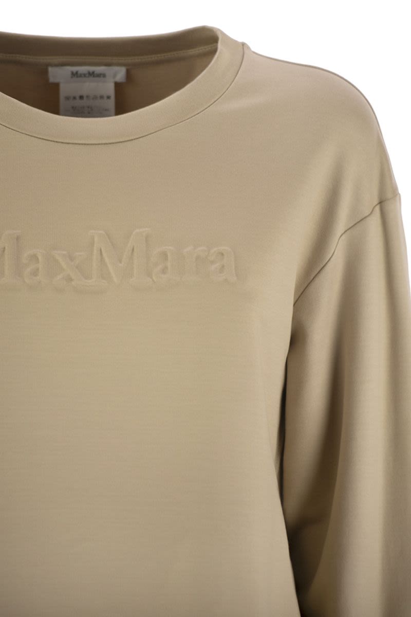 BERMA - SILK AND COTTON SWEATSHIRT Max Mara