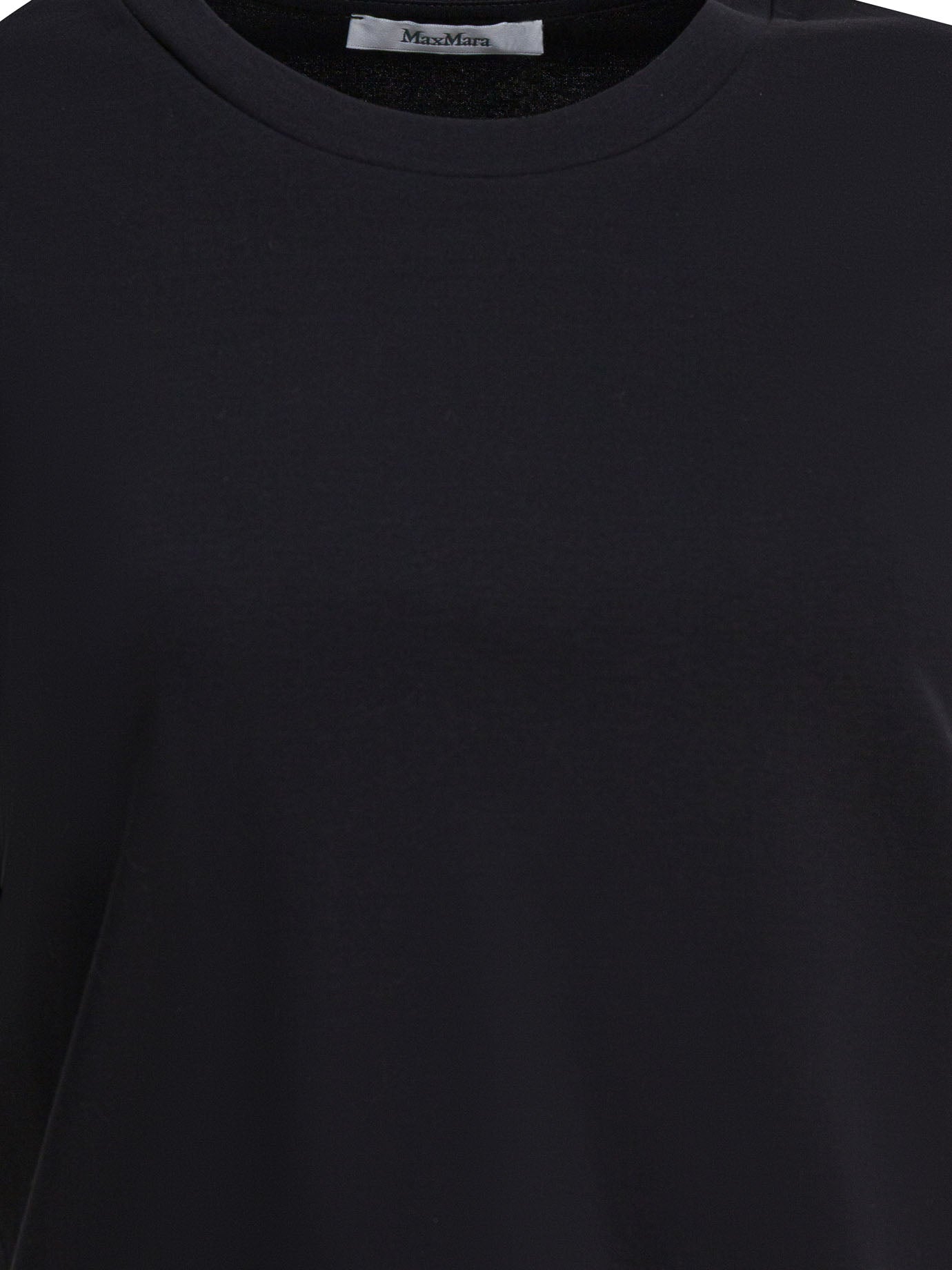 BLACK COTTON T-SHIRT Max Mara
