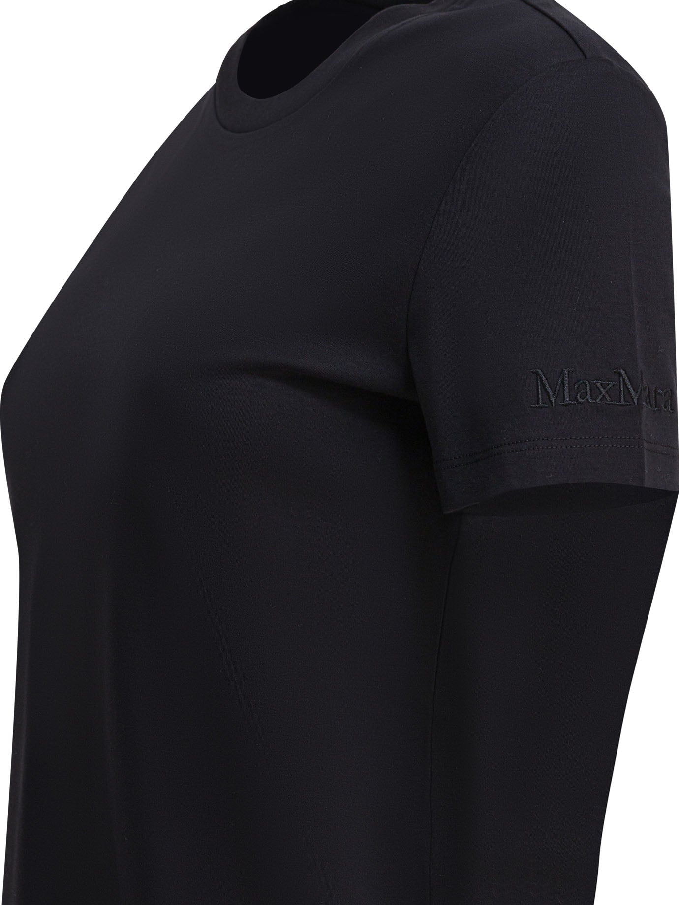 BLACK COTTON T-SHIRT Max Mara