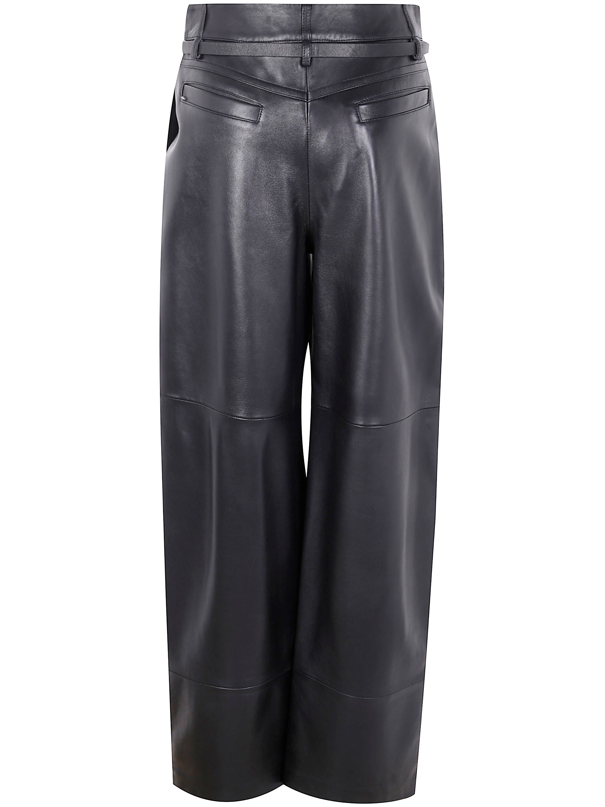 LEATHER "GARBO" TROUSERS MAX MARA SPORTMAX