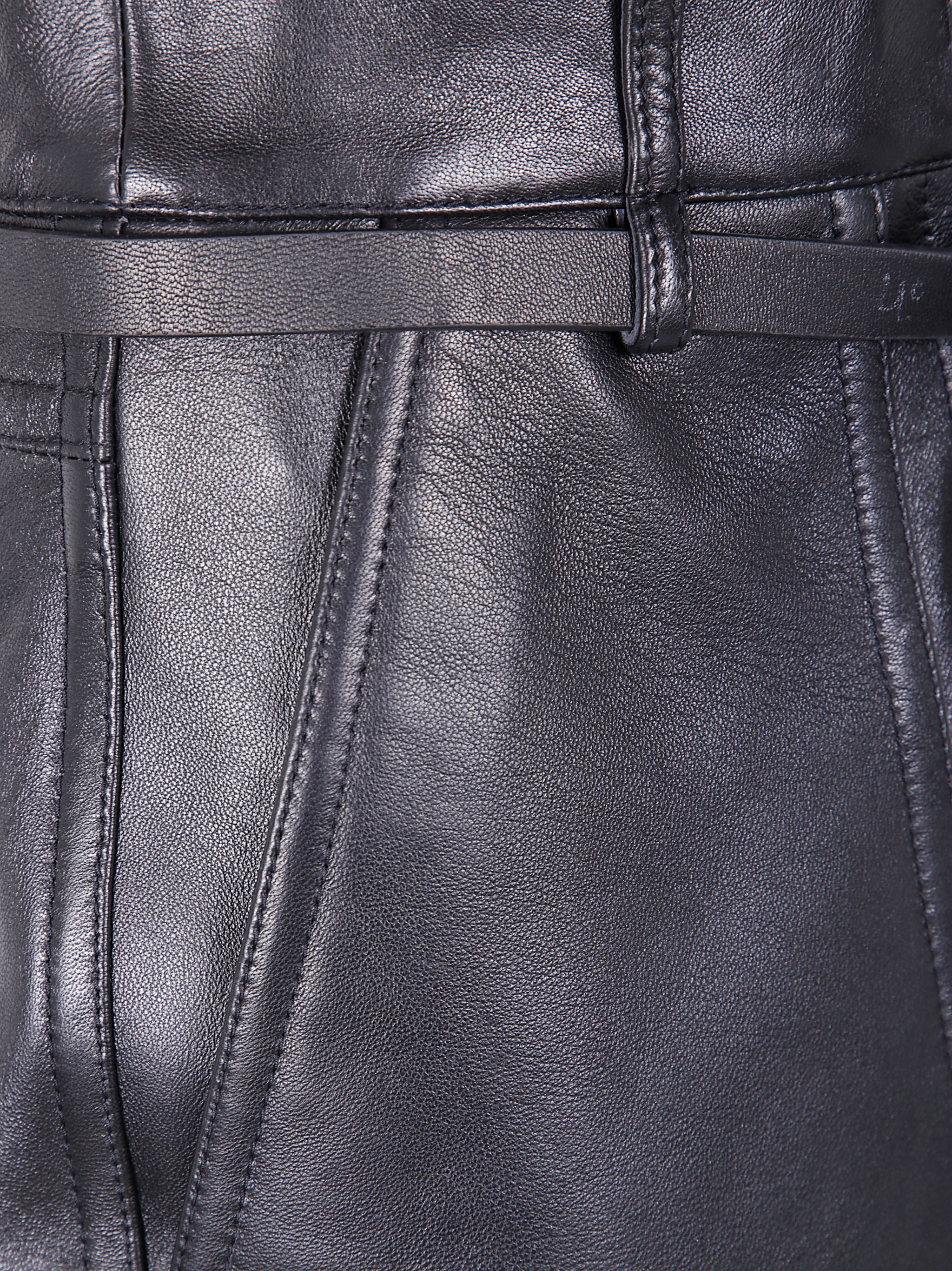 LEATHER "GARBO" TROUSERS MAX MARA SPORTMAX