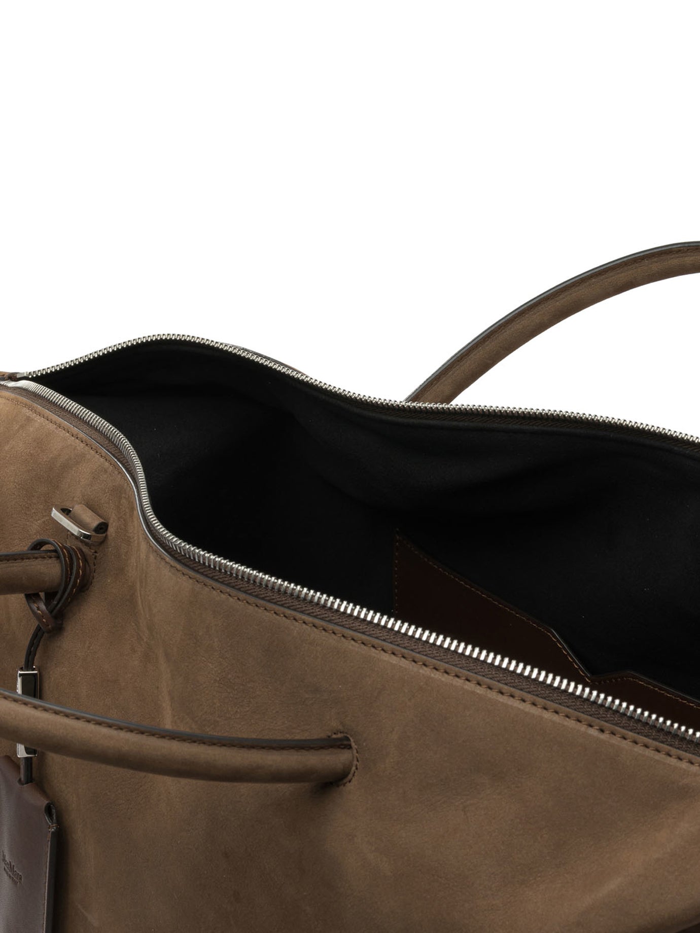 BROWN COW LEATHER BAG Max Mara