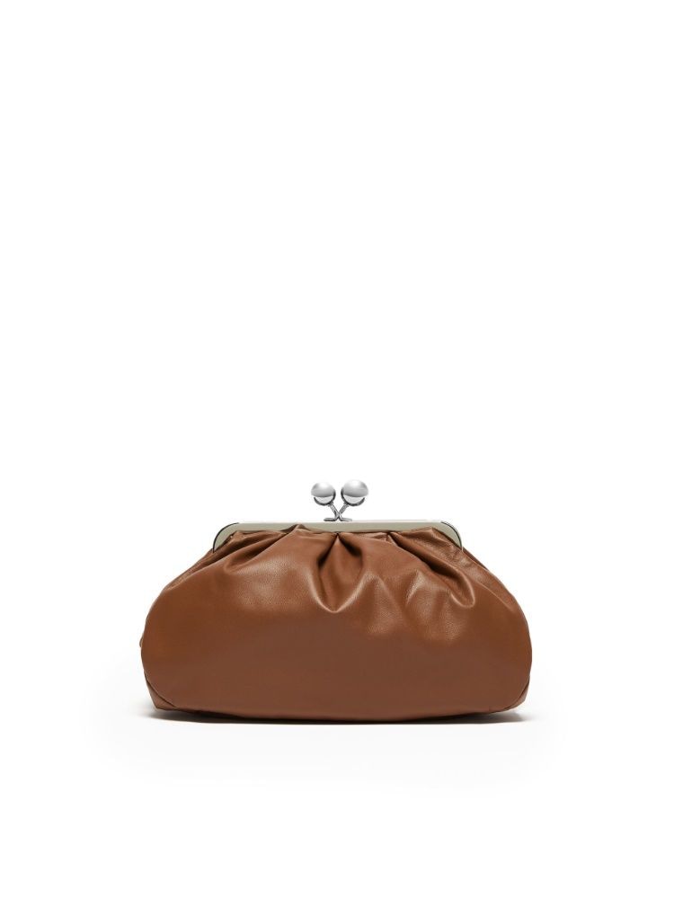 CUBICO - MEDIUM PASTRY BAG IN NAPPA LEATHER WEEKEND MAX MARA