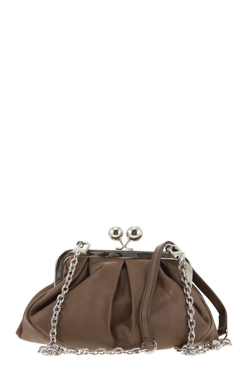 PRATI - LEATHER PASTRY BAG WEEKEND MAX MARA