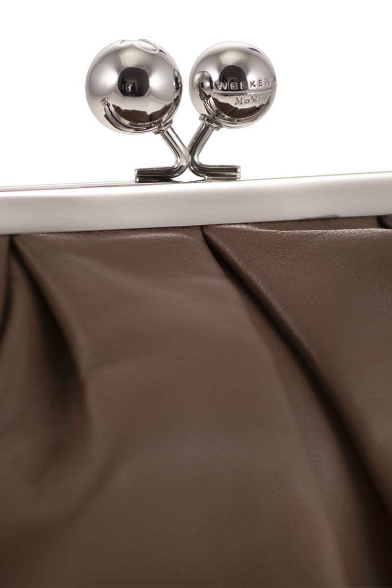 PRATI - LEATHER PASTRY BAG WEEKEND MAX MARA