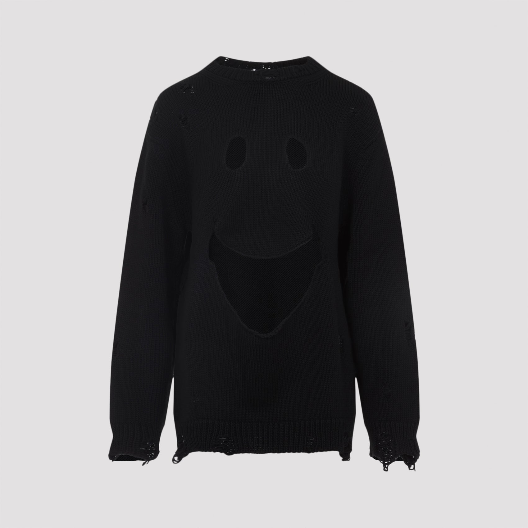 SMILE CROPPED SWEATER MOSCHINO COUTURE