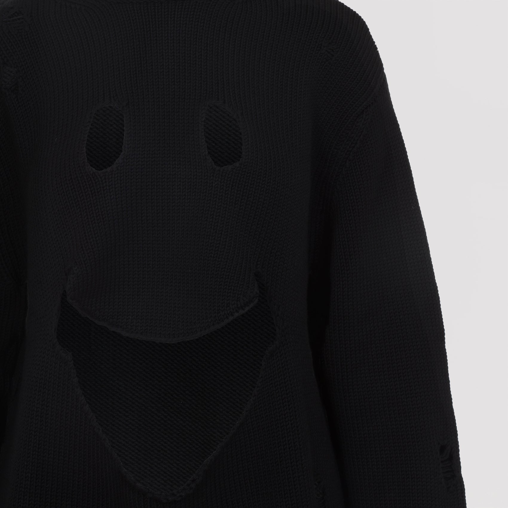 SMILE CROPPED SWEATER MOSCHINO COUTURE