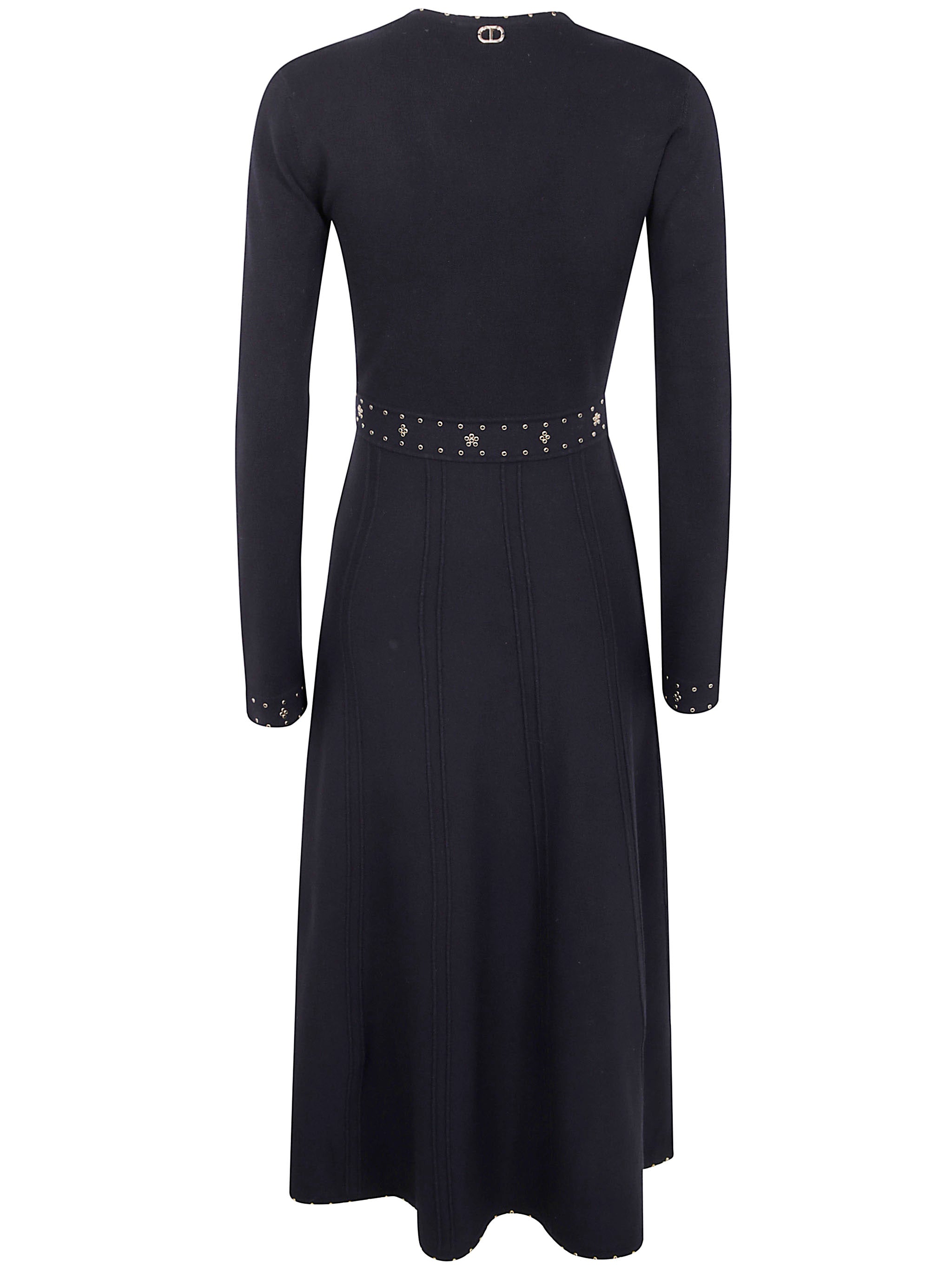 LONG SLEEVE DRESS WITH BELT Twin-Set