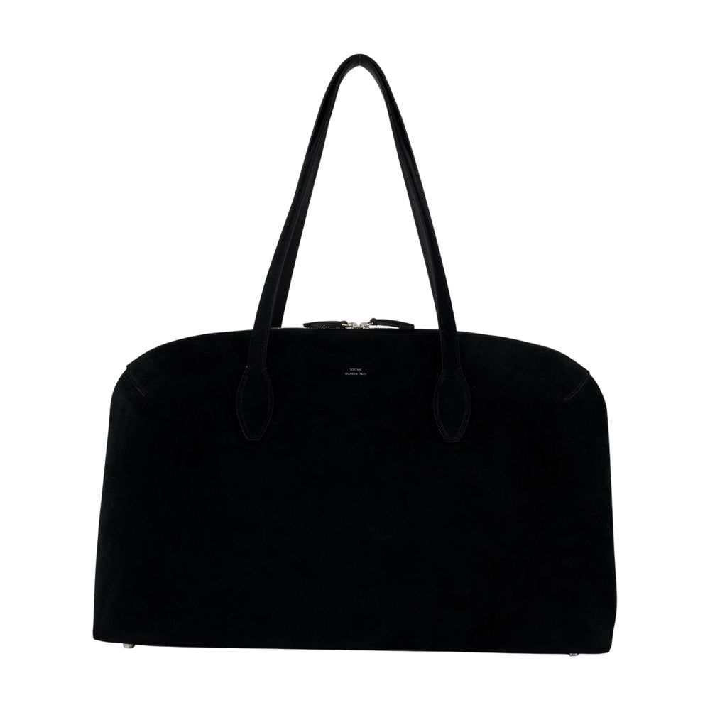 "SUEDE DAY" TOTE BAG TOTEME BLACK UNICA