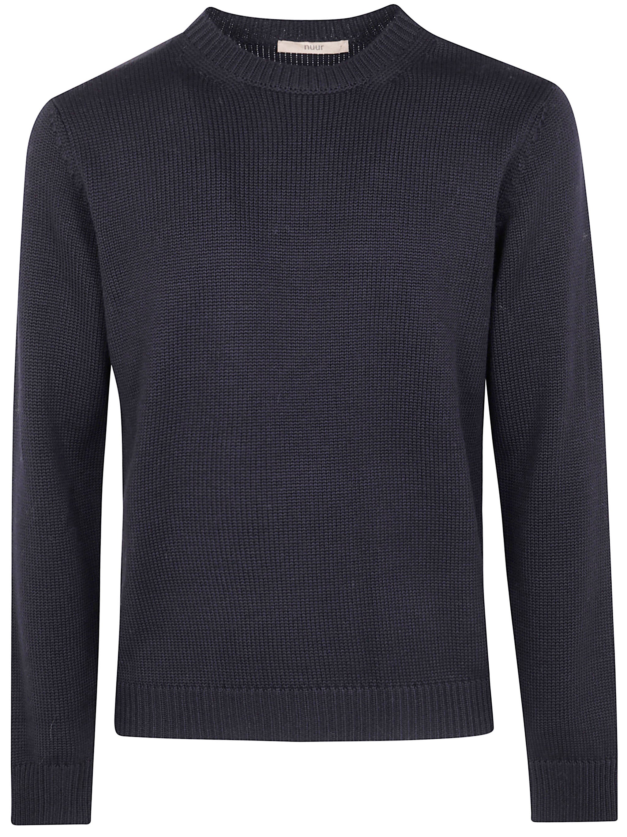 LONG SLEEVES ROUND NECK SWEATER Nuur BLACK 52