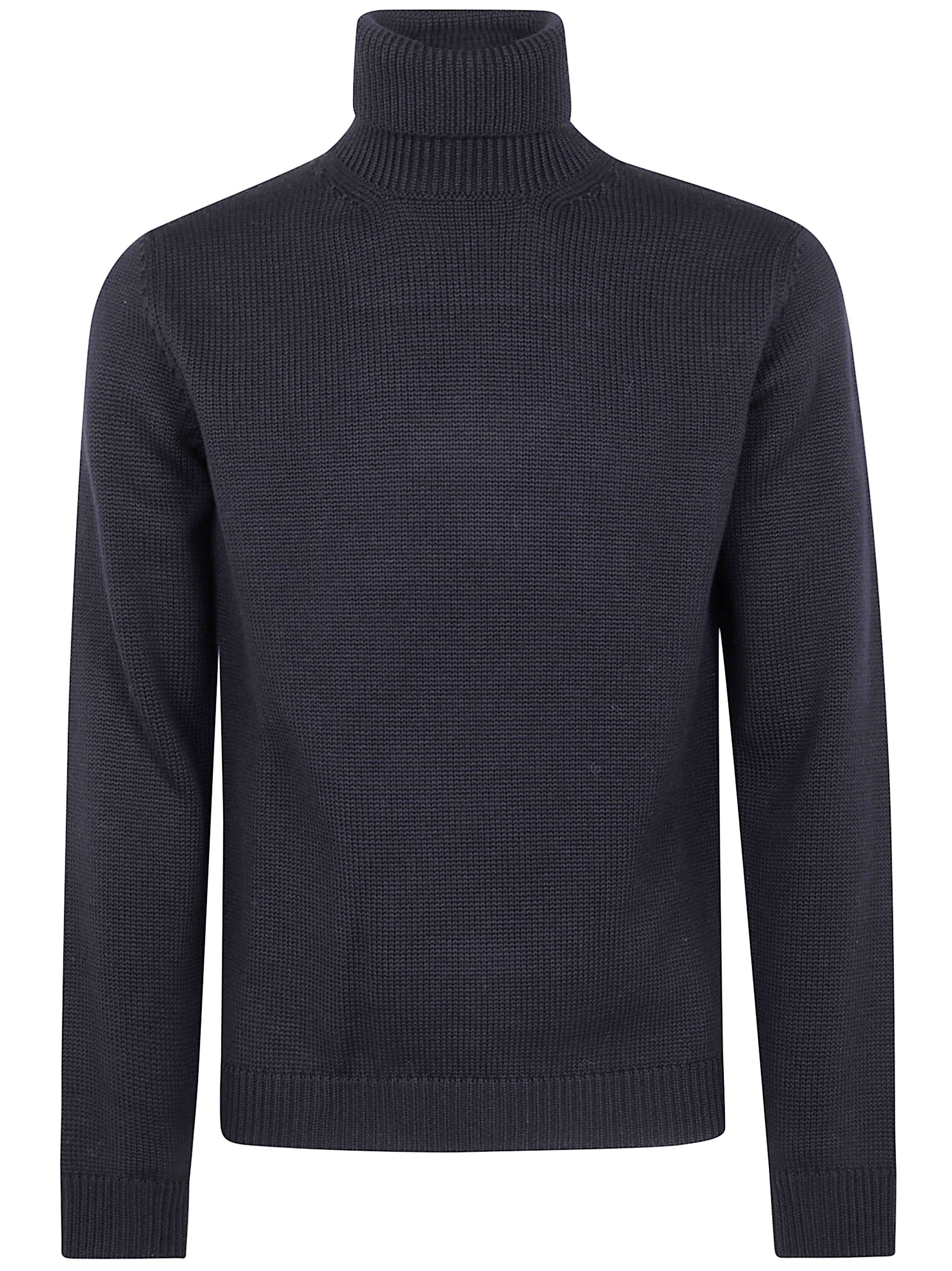 LONG SLEEVES TURTLE NECK SWEATER Nuur BLACK 46