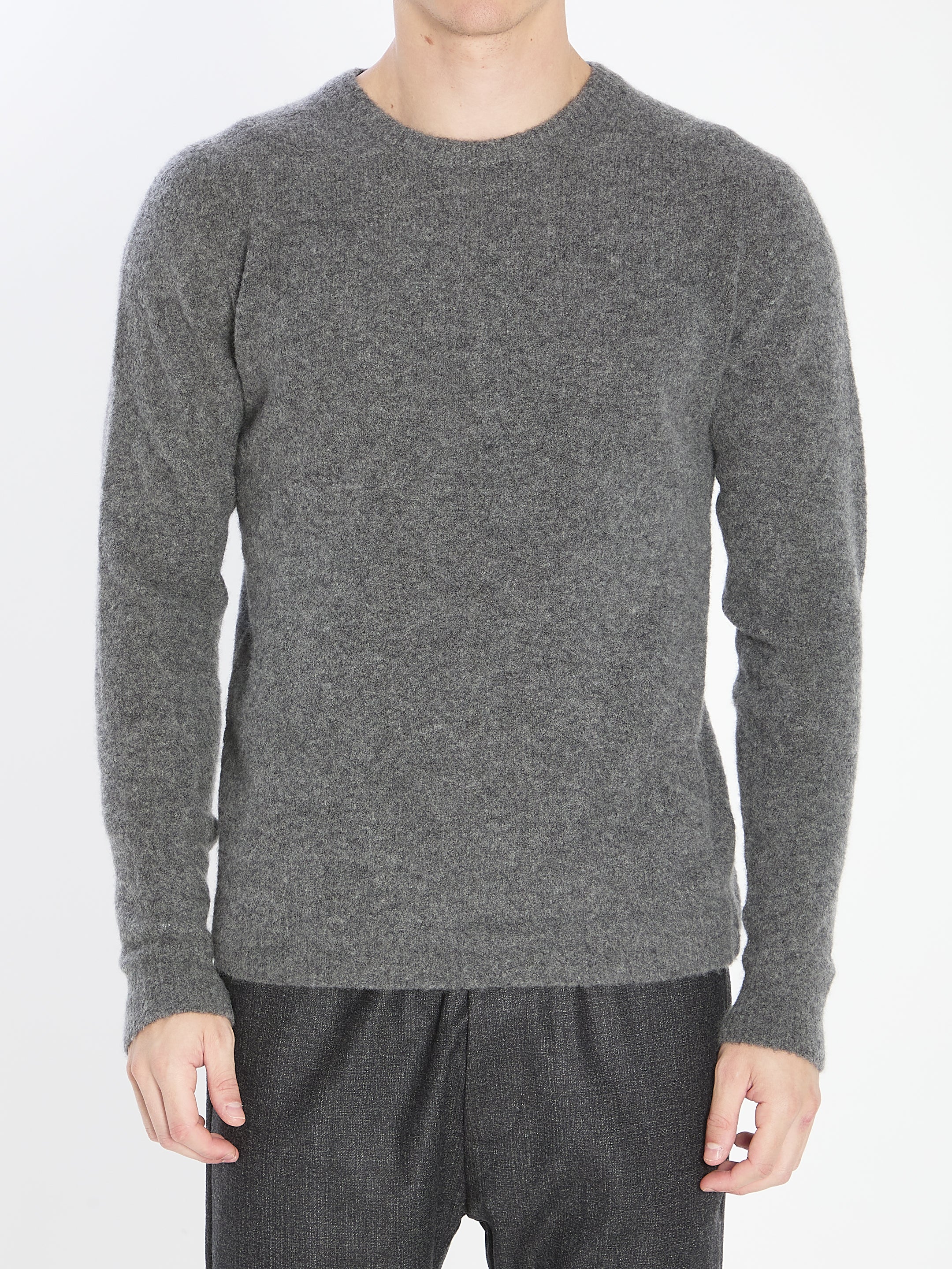 CREWNECK SWEATER Roberto Collina GREY 50