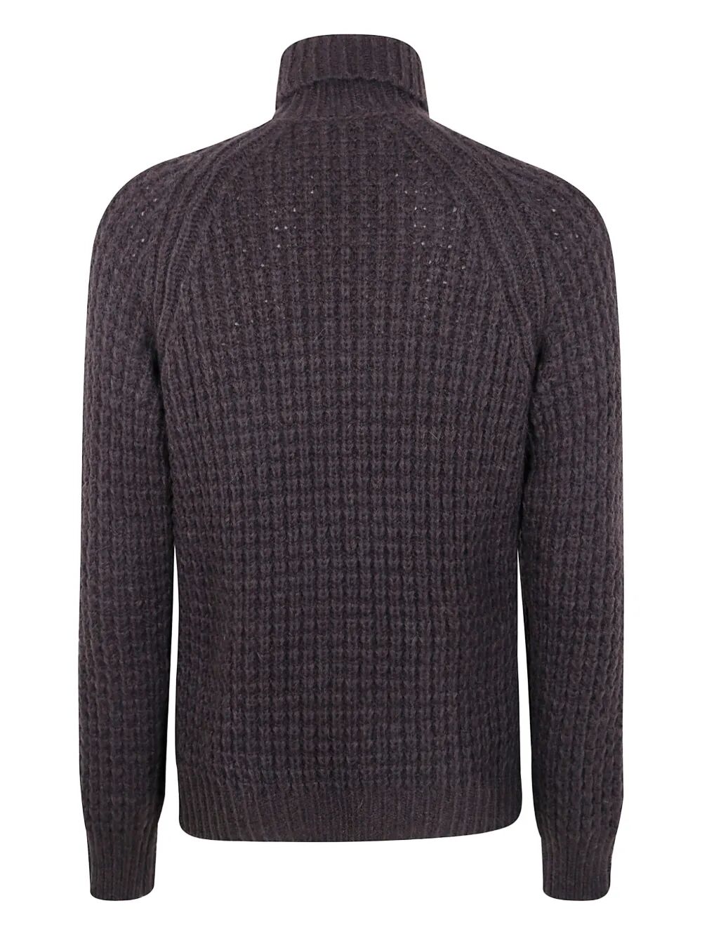 MILITARY STITCH LONG SLEEVES TURTLE NECK SWEATER Nuur