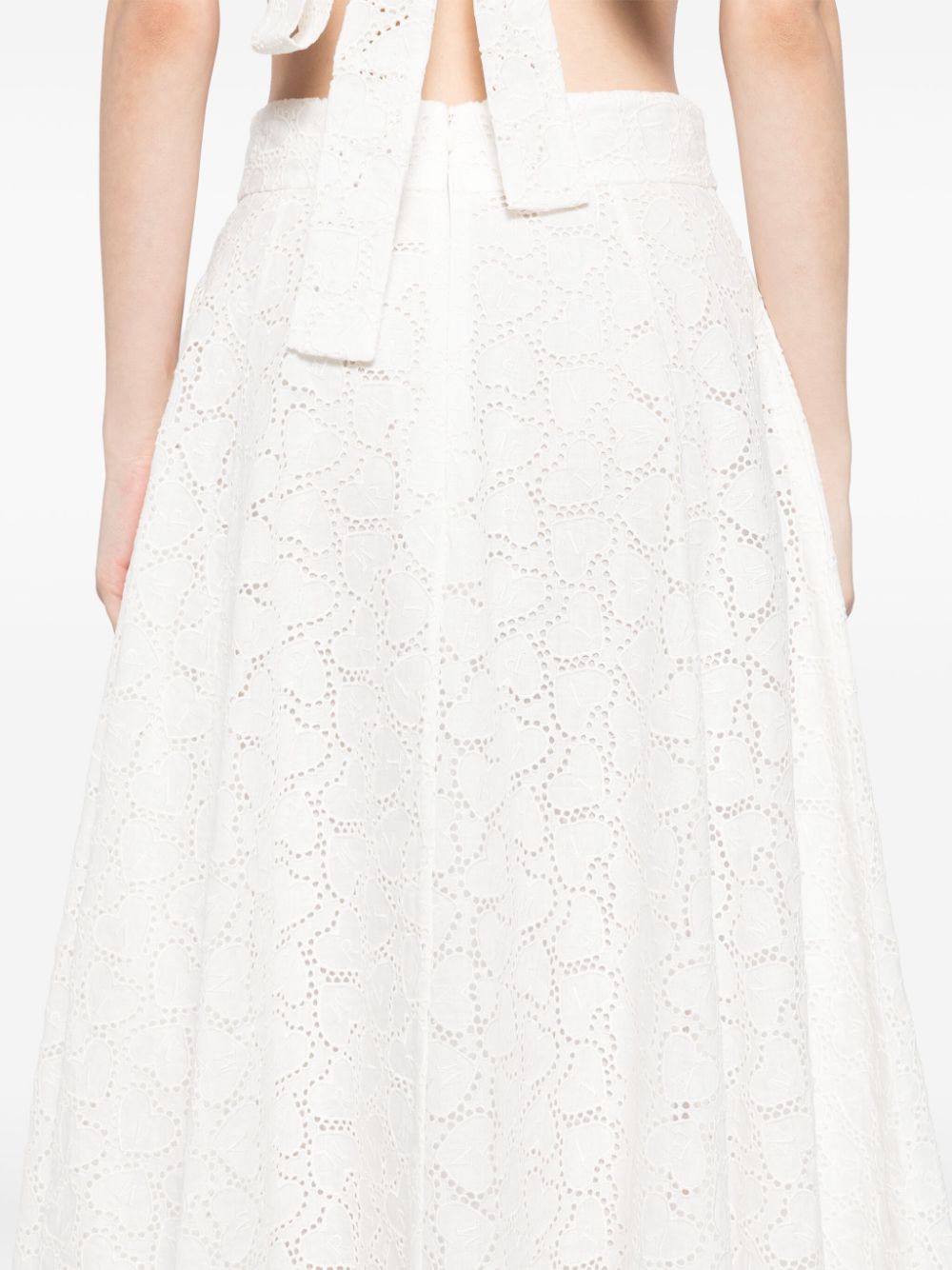 CRUSH MIDI SKIRT Zimmermann