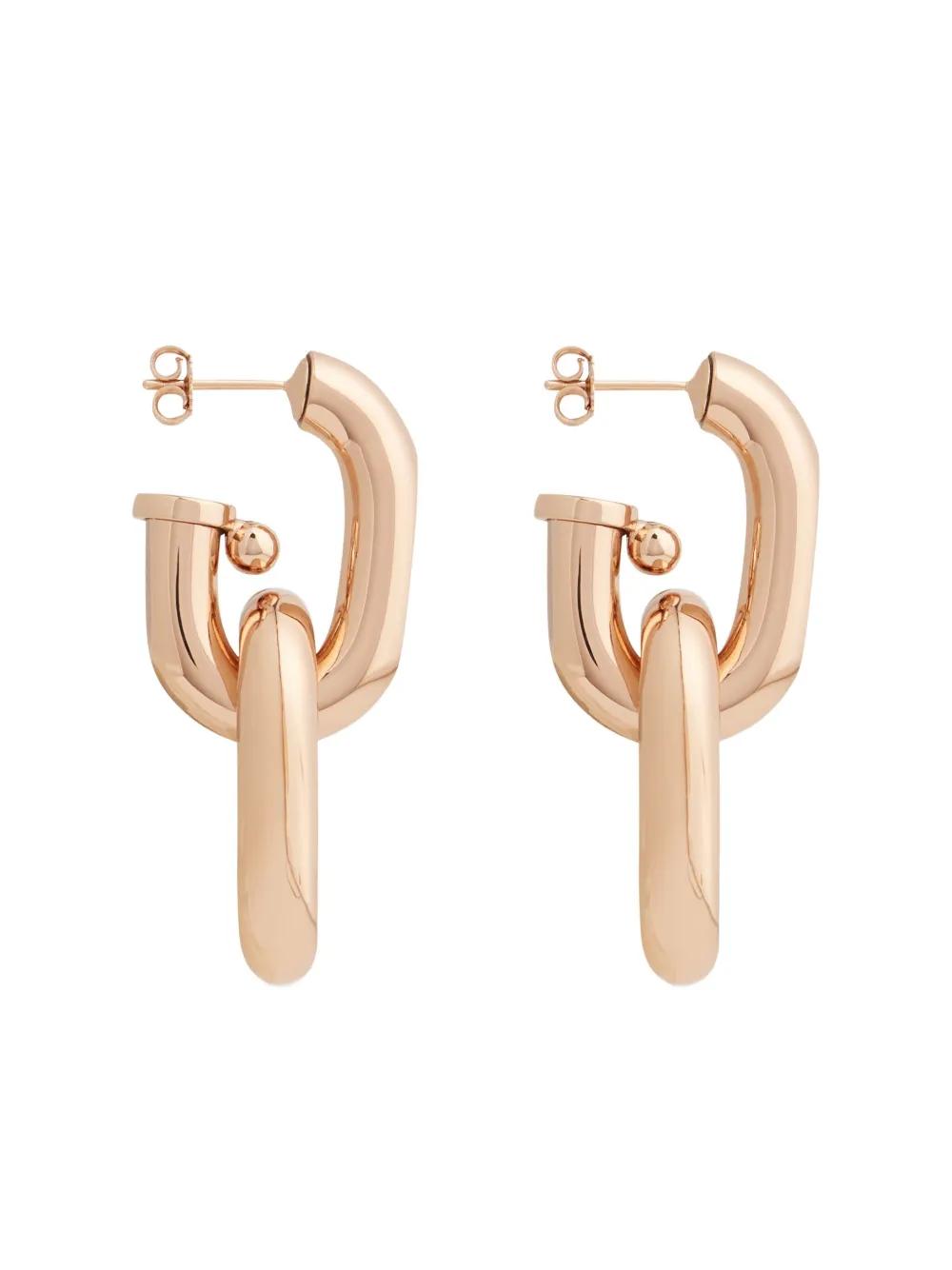 PINK ITALIAN EARRINGS Paco Rabanne