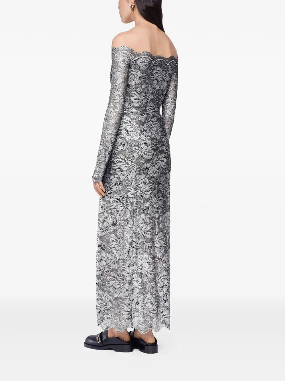 LONG SLEEVES LONG LACE DRESS Paco Rabanne