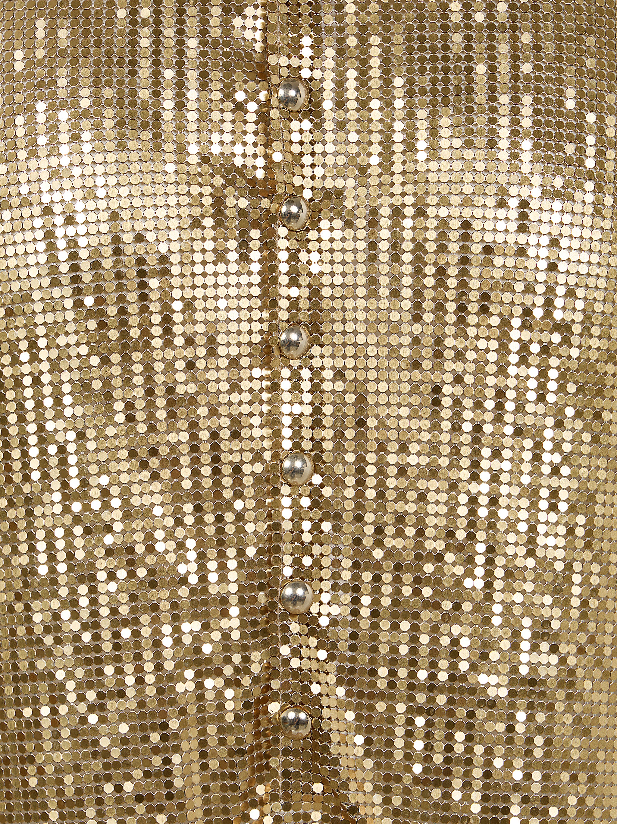 MINI METALLIC SKIRT Paco Rabanne