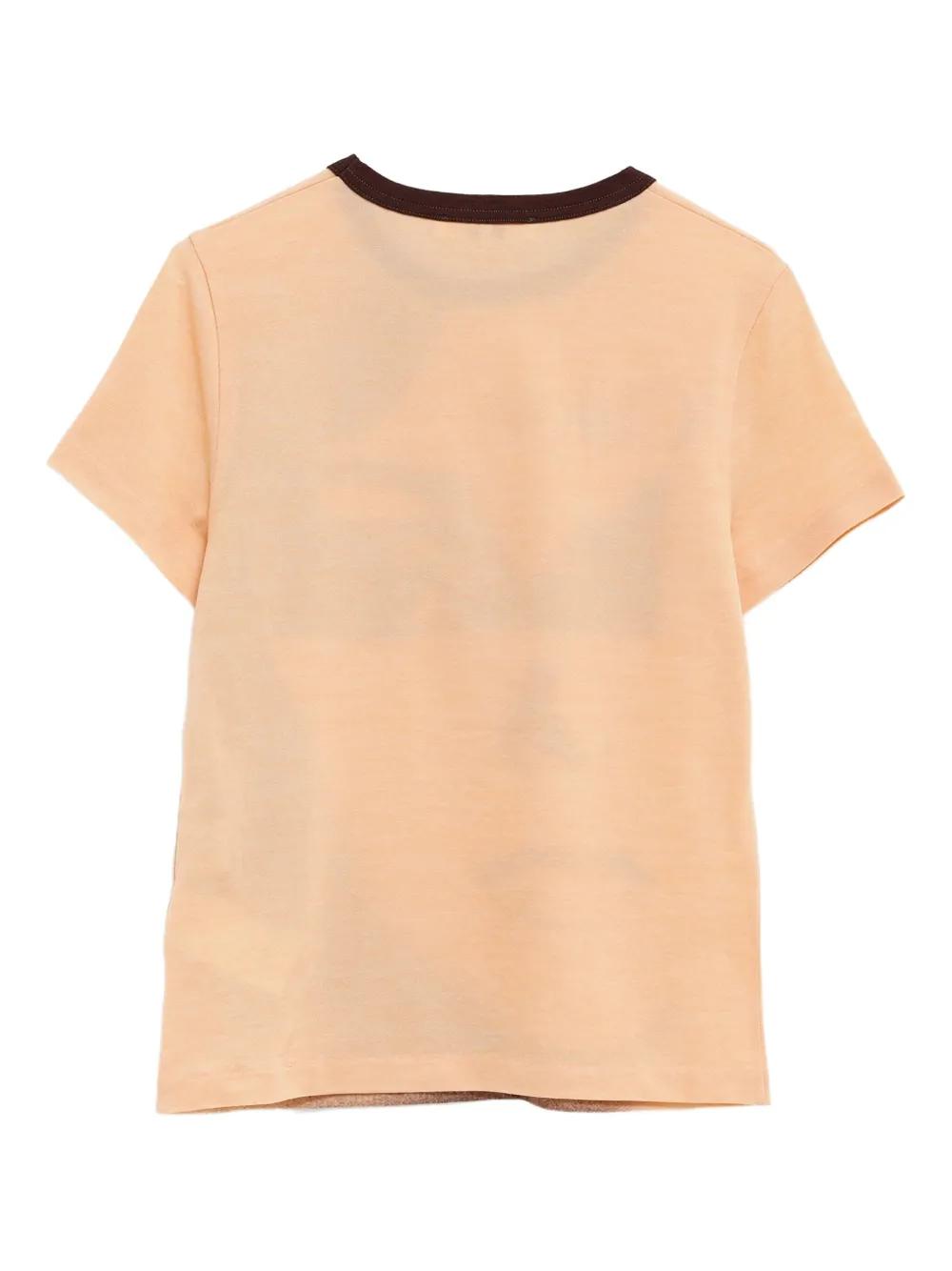 COTTON JERSEY LOGO TSHIRT Chloé