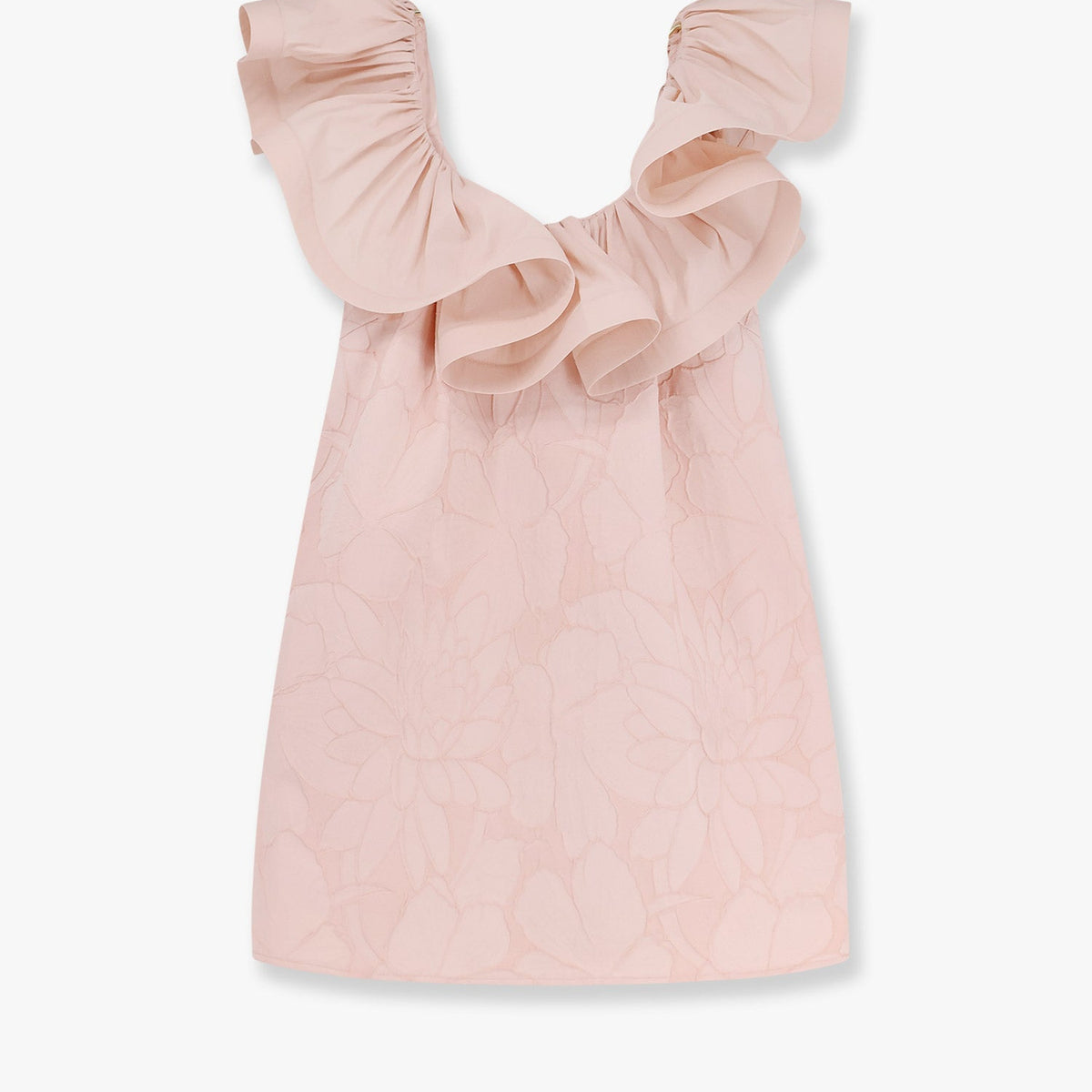 Dear Taylor Ruched Mini Dress - Pink Cloud main image 1