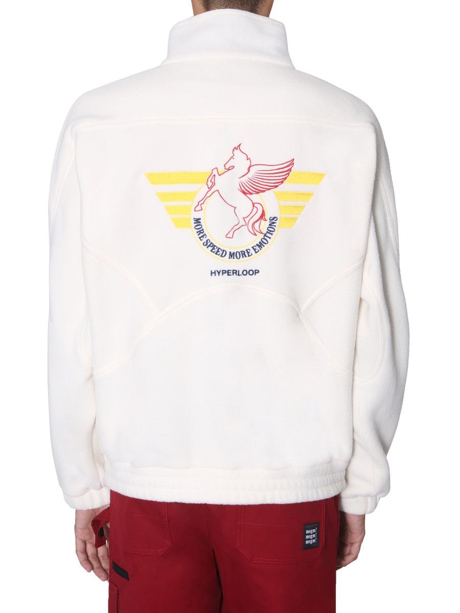 ZIP SWEATSHIRT MSGM