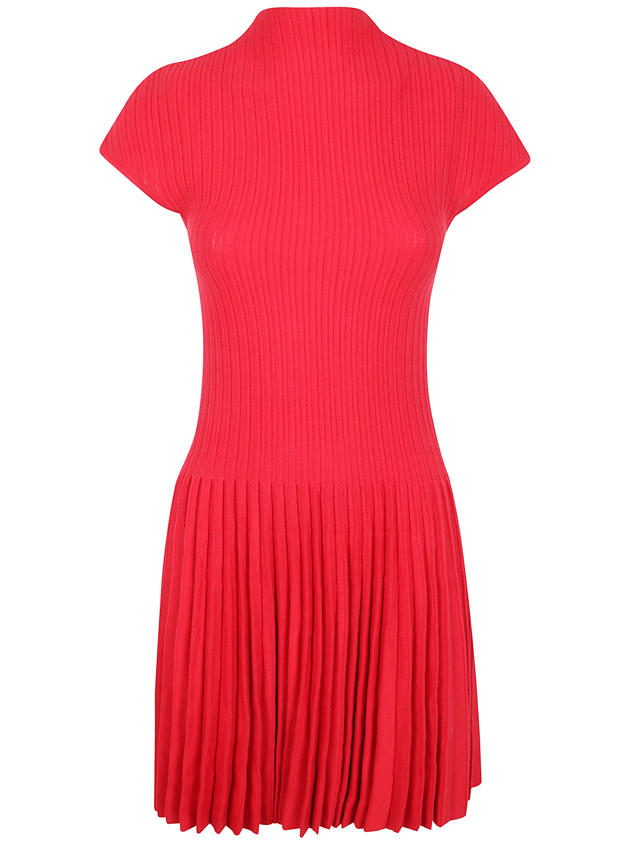 KNITWEAR DRESS Magda Butrym RED 38