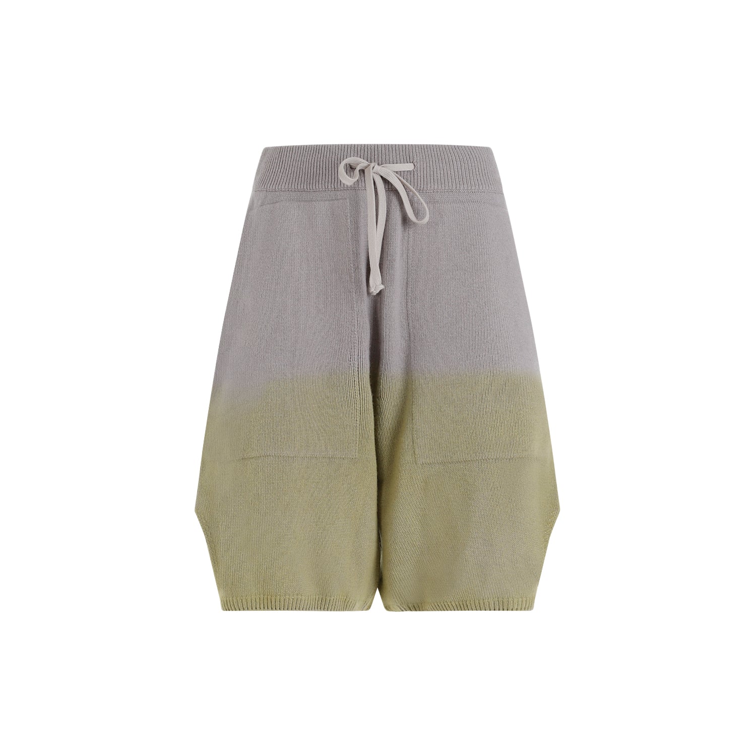 Moncler x Rick Owens long boxers with drop crotch, side angle