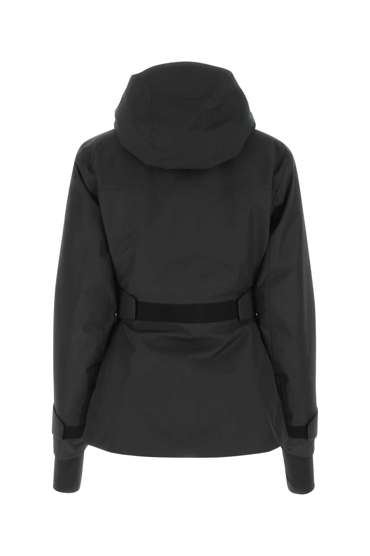 BLACK POLYESTER PADDED JACKET Prada