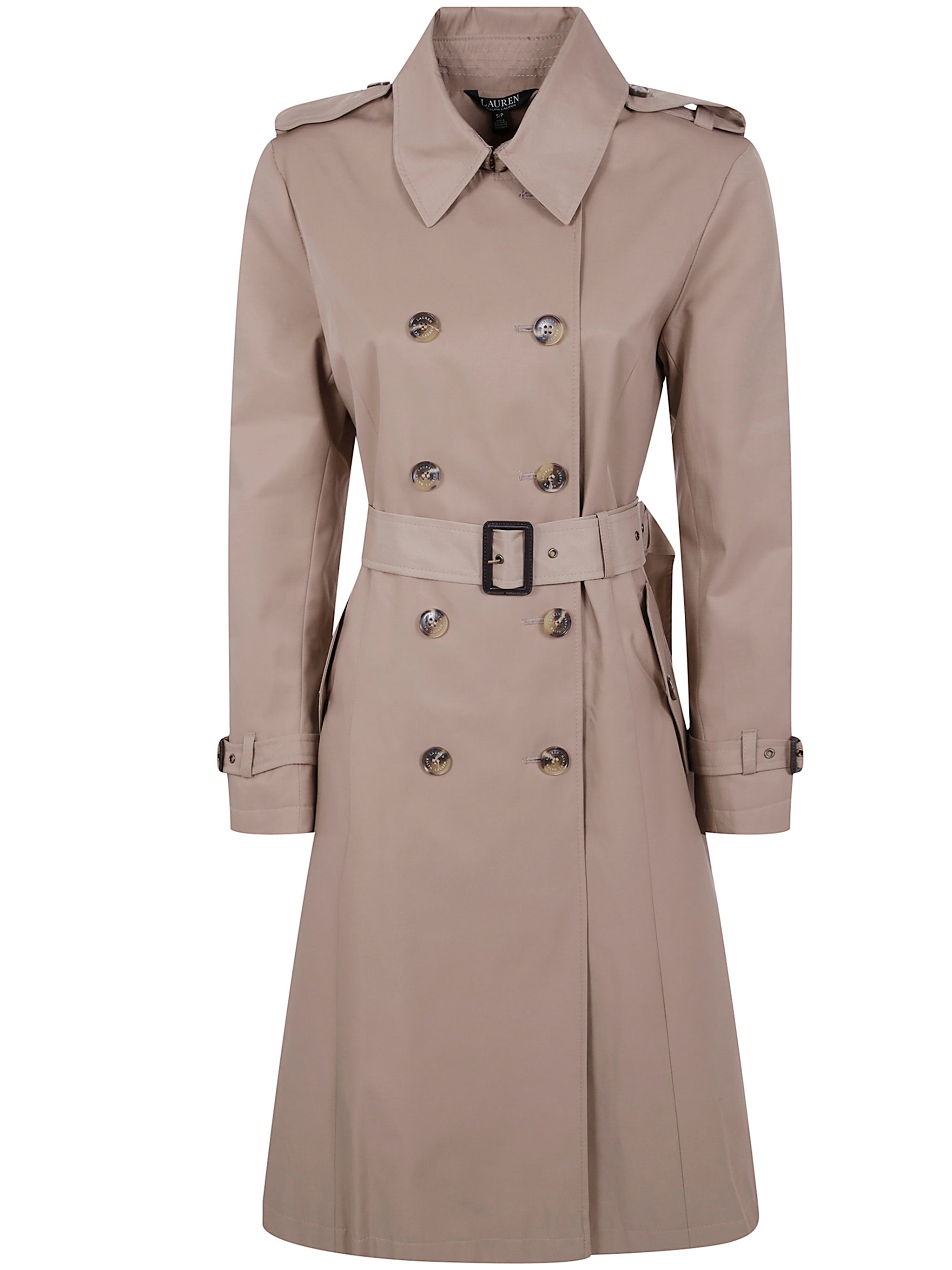"BL DB W CN42" LINED TRENCH Lauren Ralph Lauren NUDE & NEUTRALS S