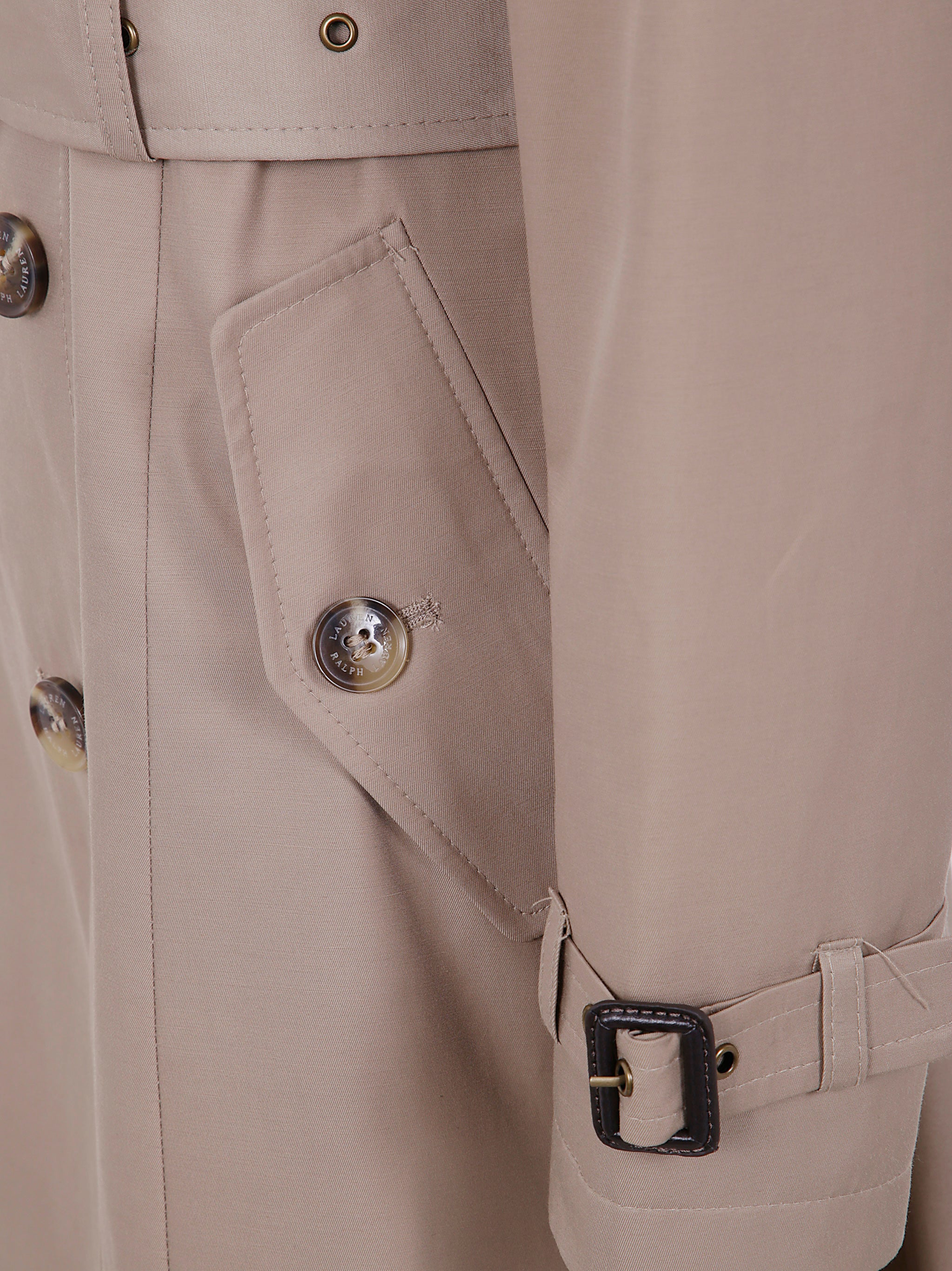 "BL DB W CN42" LINED TRENCH Lauren Ralph Lauren