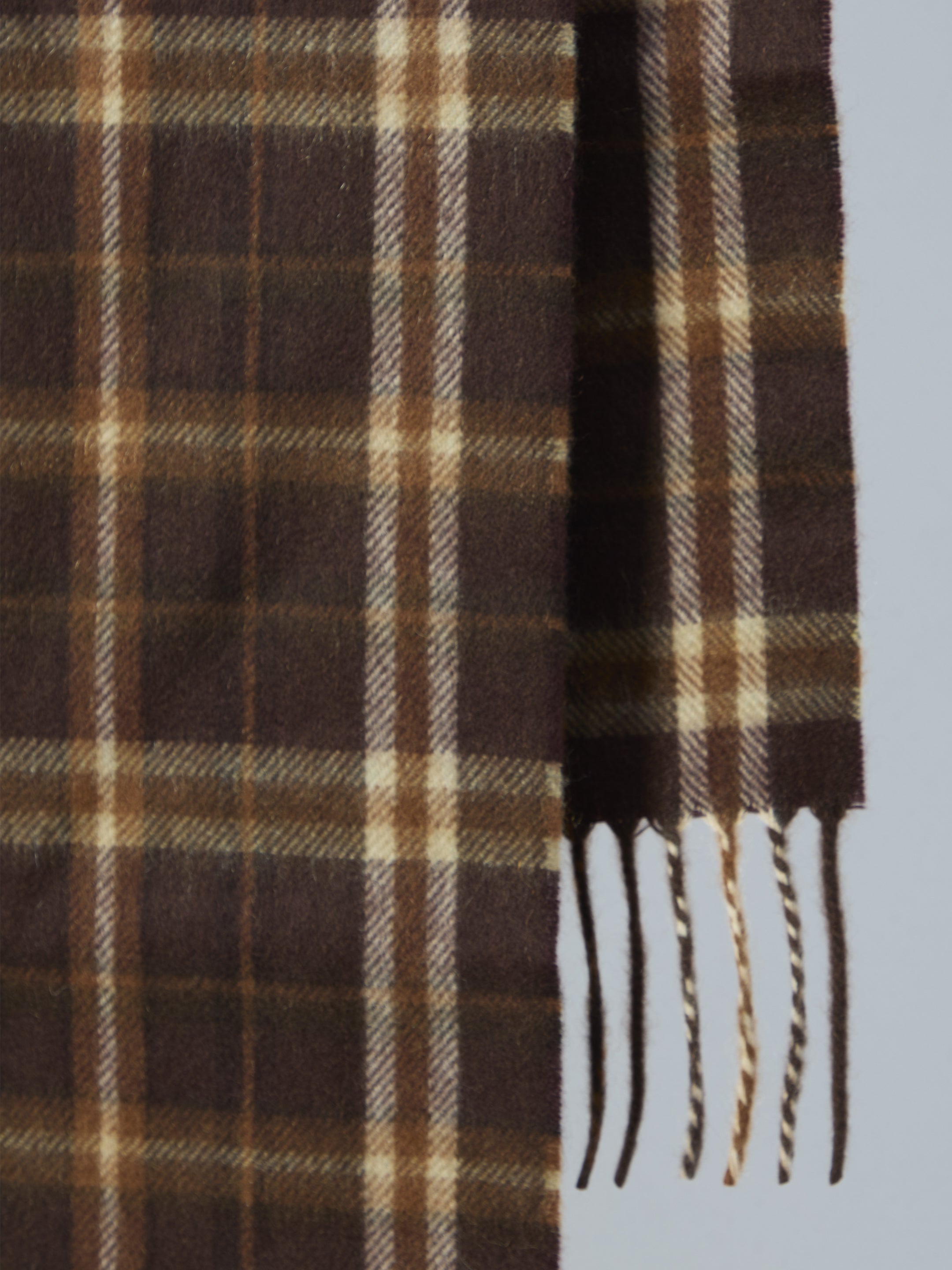 CASHMERE SCARF Celine BROWN QT