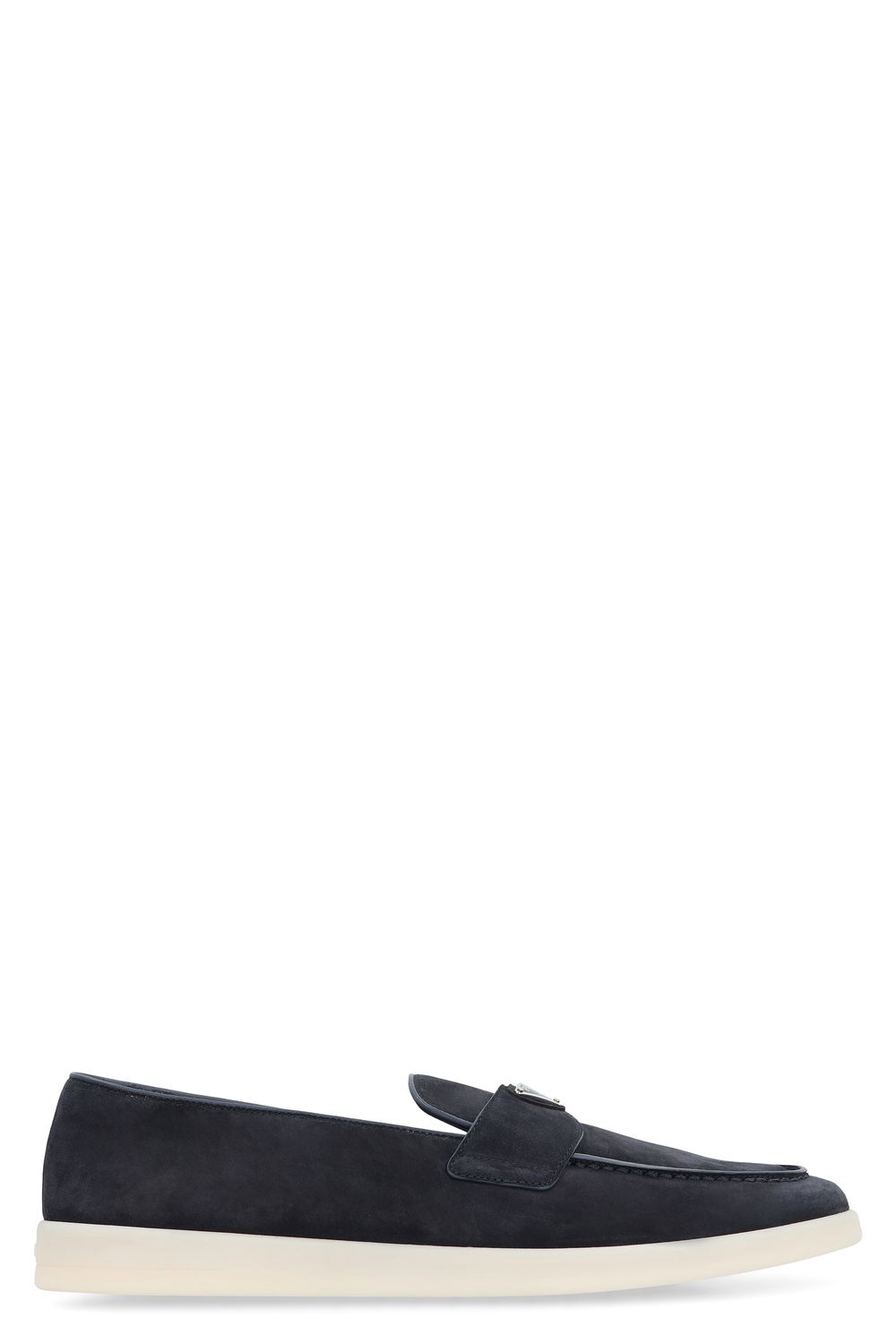 SUEDE LOAFERS Prada blue 10