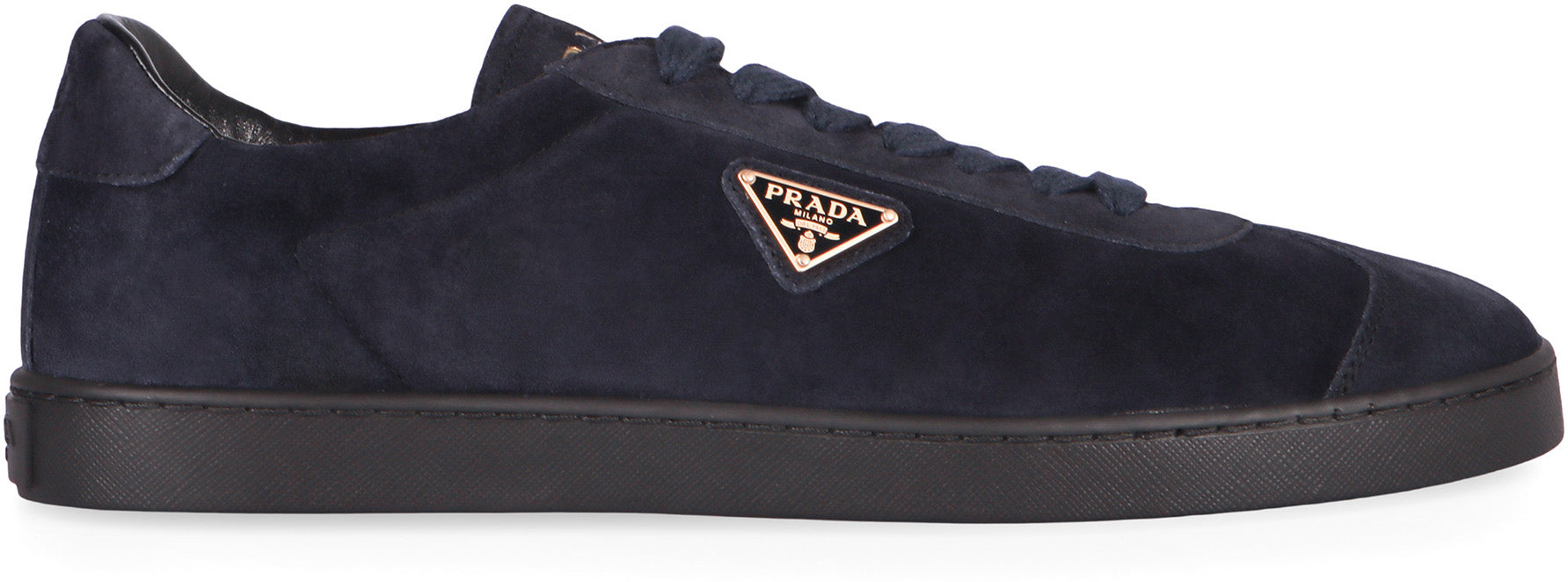 SUEDE LOW-TOP SNEAKERS Prada