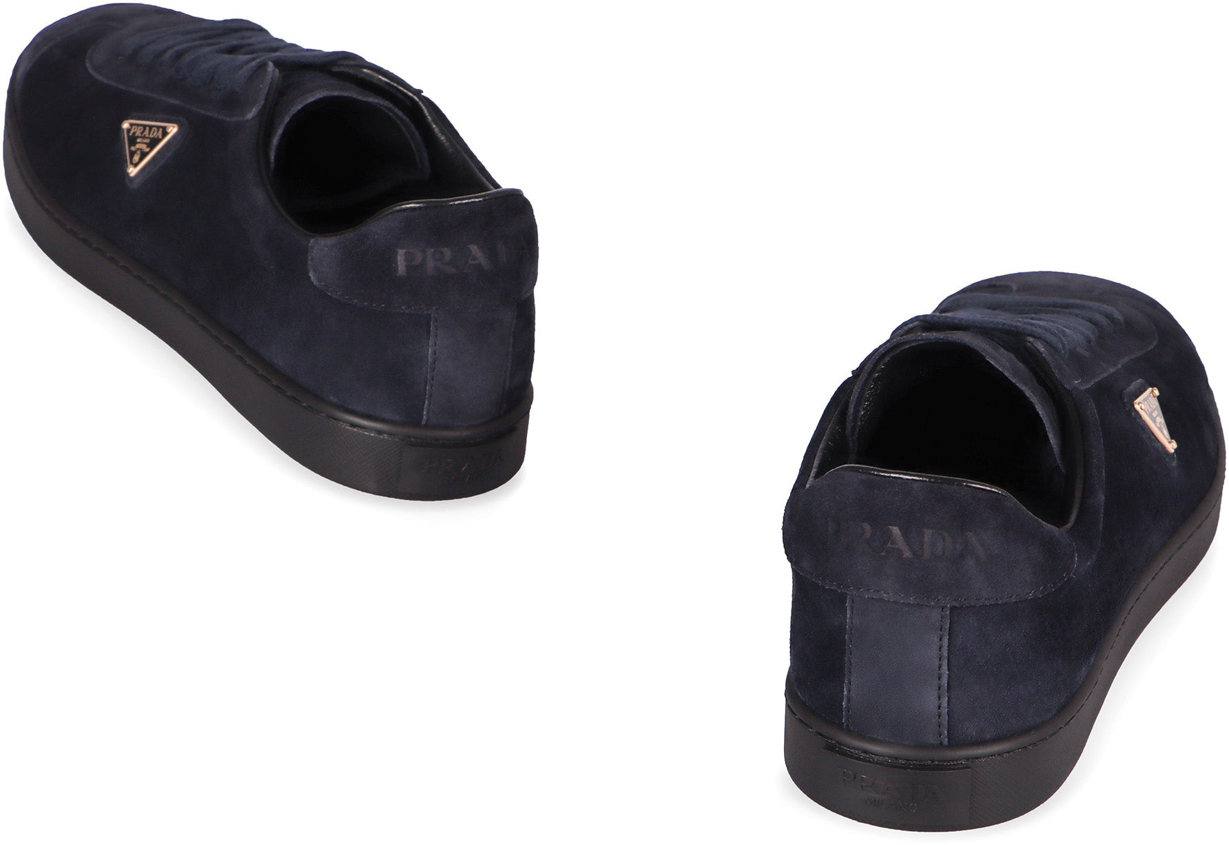 SUEDE LOW-TOP SNEAKERS Prada