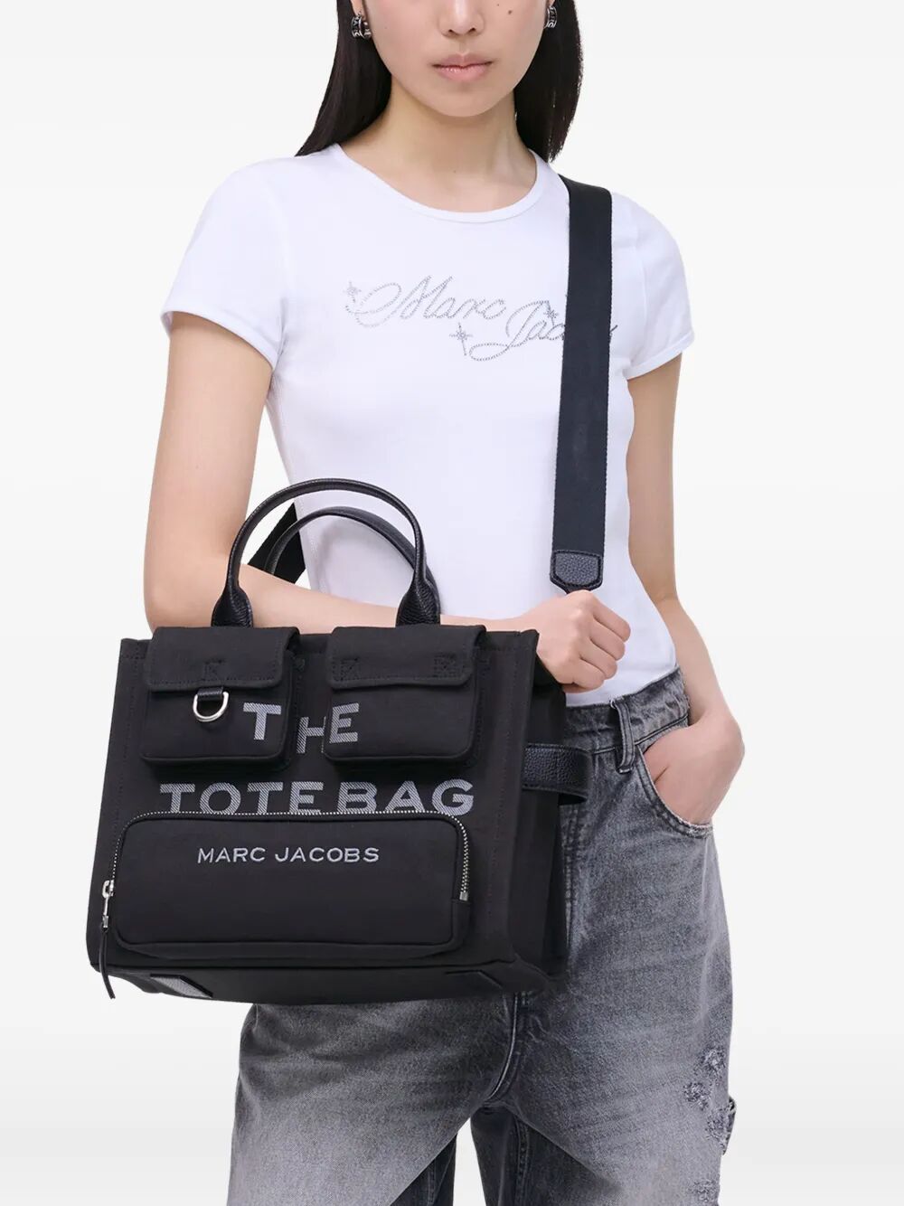 "THE TOTE BAG" CARGO CANVAS TOTE BAG Marc Jacobs