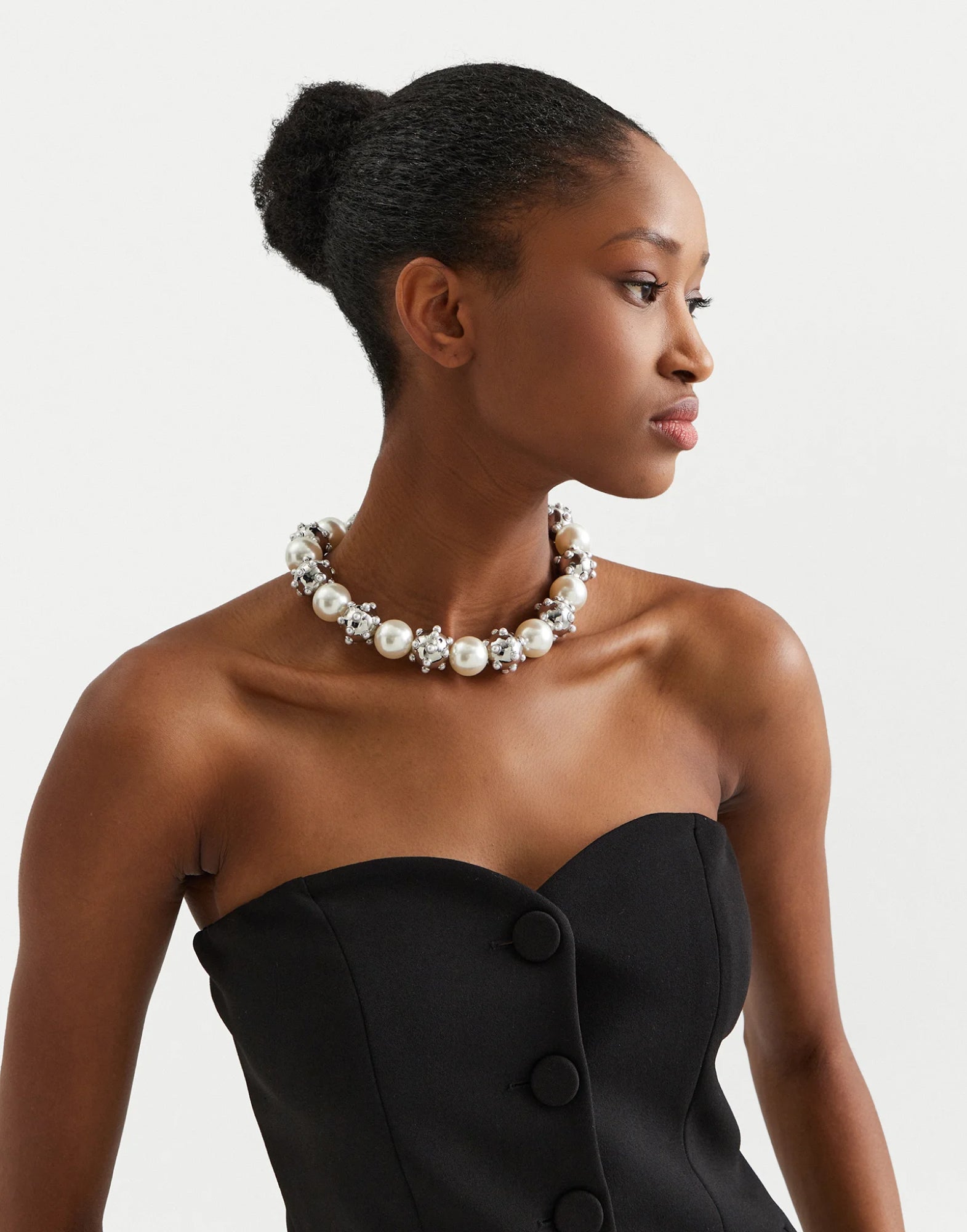 THE PEARL DOT STATEMENT NECKLACE Marc Jacobs