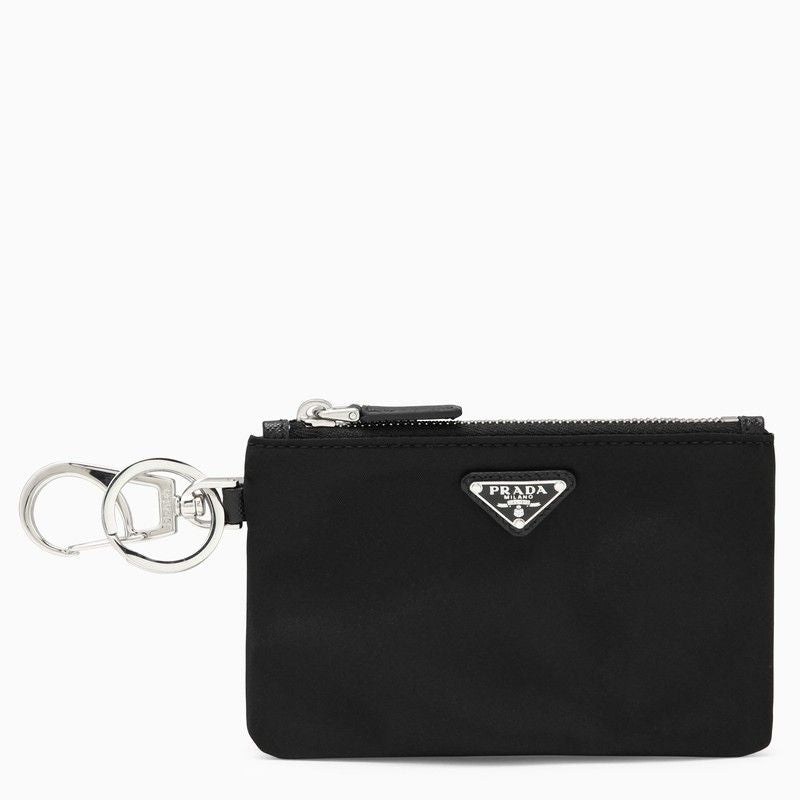RE-NYLON KEY RING WITH LOGO Prada
