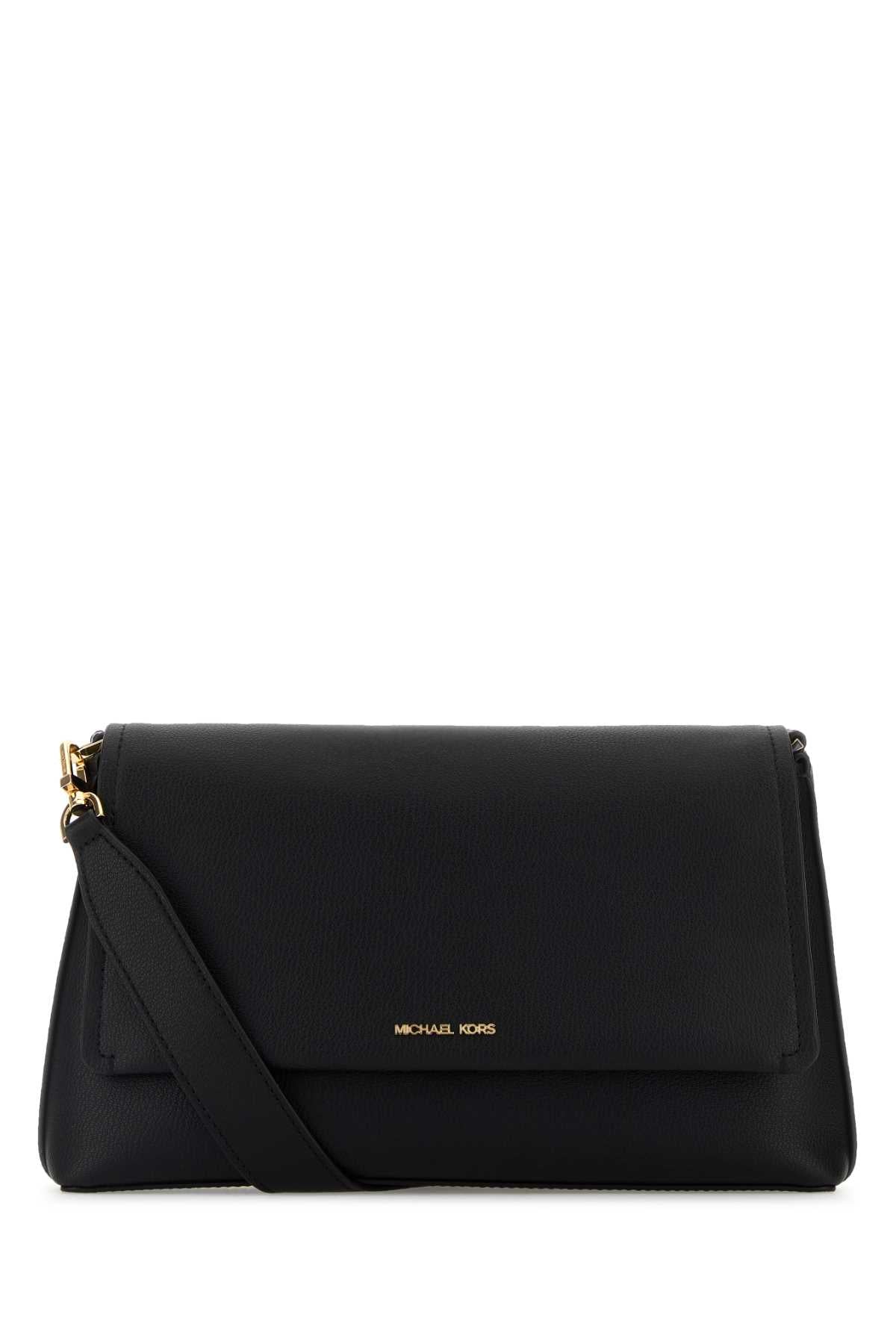 BLACK LEATHER NESSA CROSSBODY BAG MICHAEL Michael Kors BLACK TU