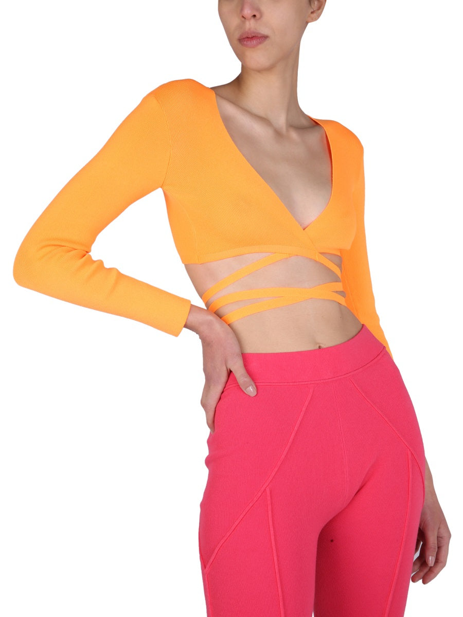 TOP CROPPED MSGM