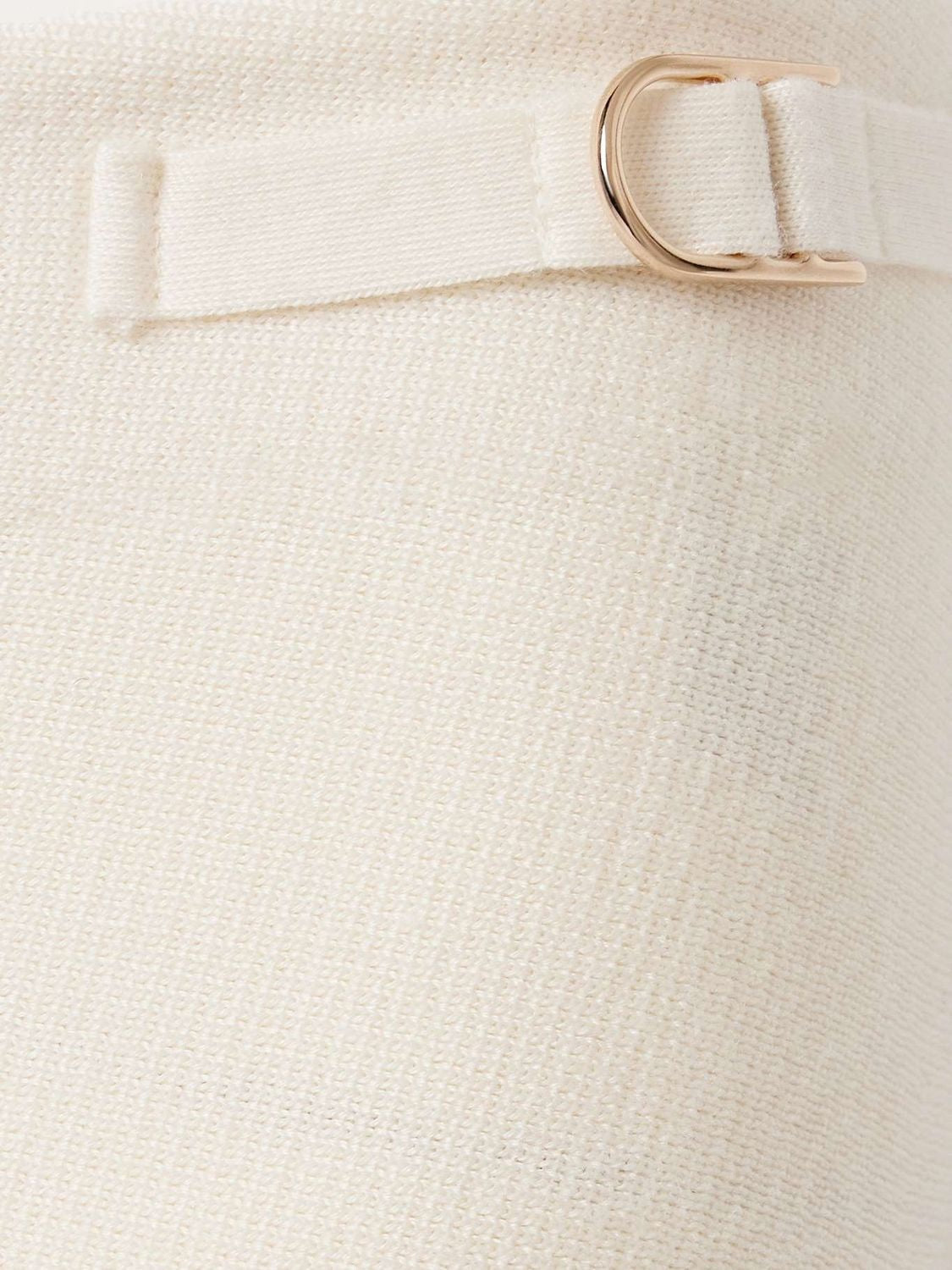 PANTALON AYALA ACAMPANADO MARFIL GABRIELA HEARST