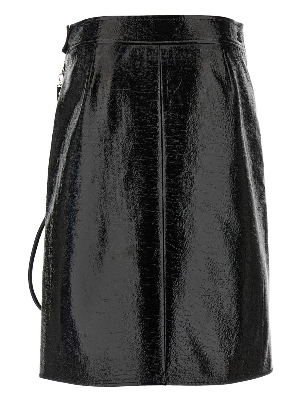 VYNIL MIDI SKIRT COURREGÈS