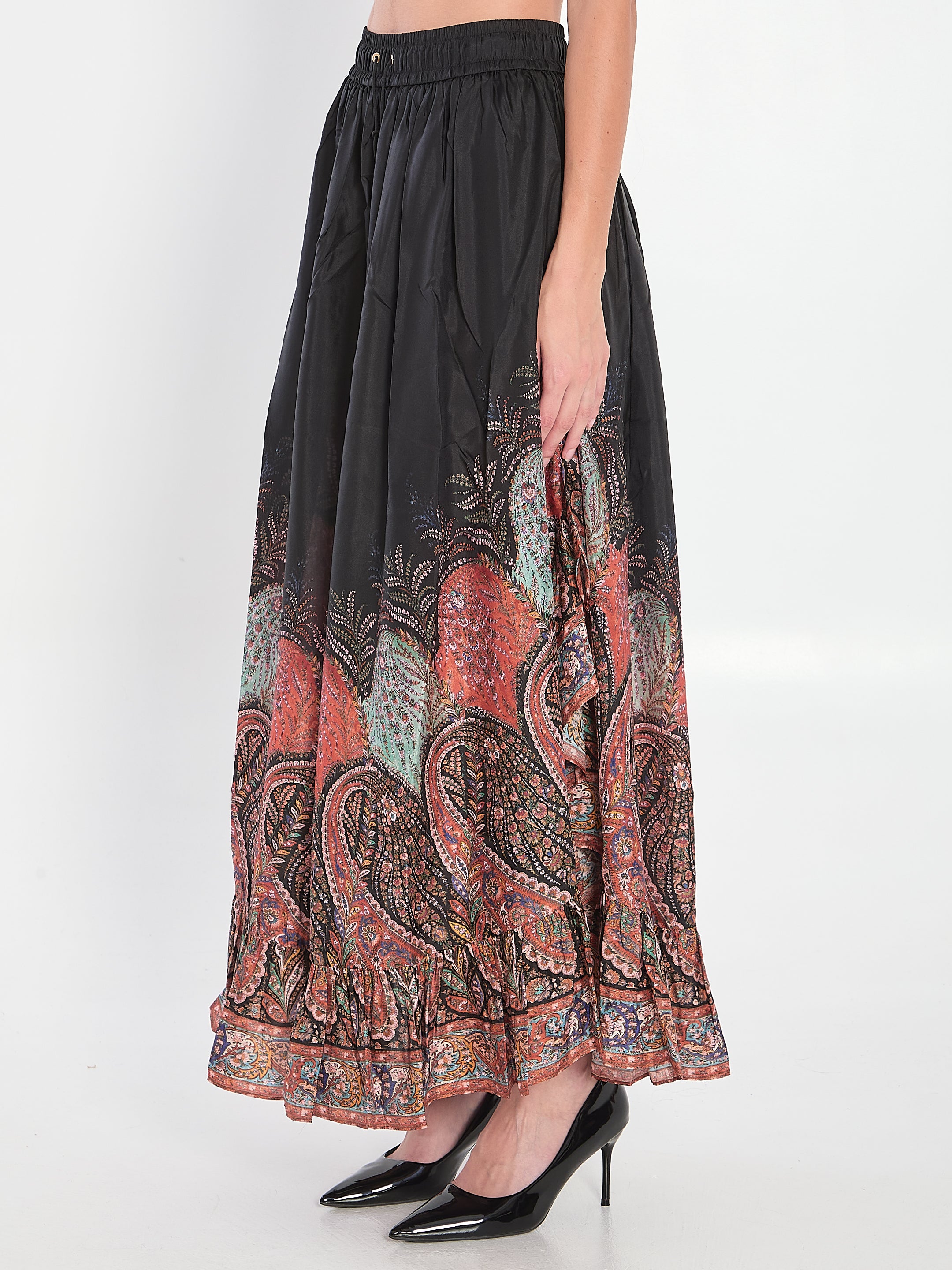 RHIANNON RUFFLE MAXI SKIRT Zimmermann