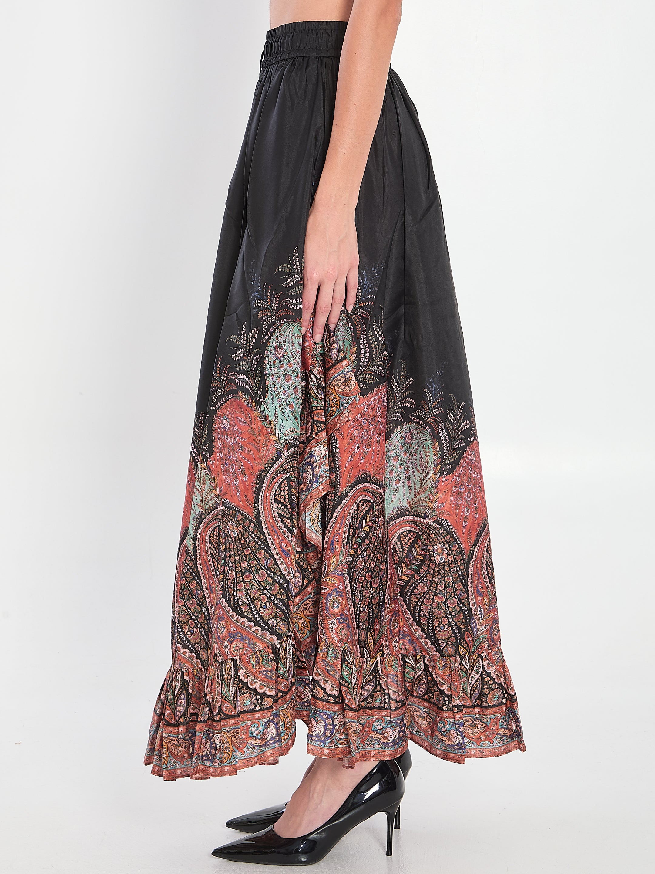 RHIANNON RUFFLE MAXI SKIRT Zimmermann