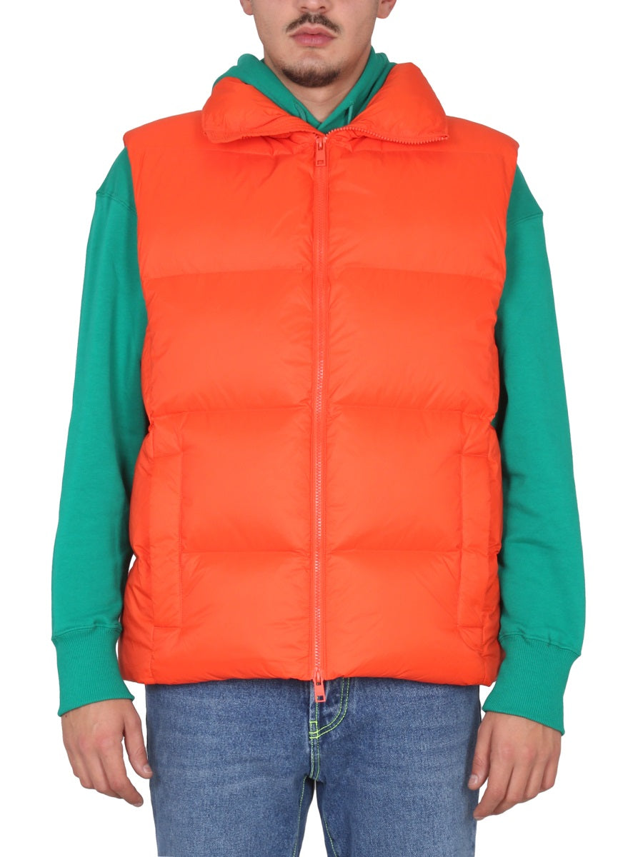 VESTS WITH LOGO MSGM ORANGE 48