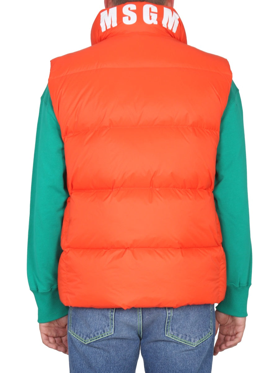 VESTS WITH LOGO MSGM