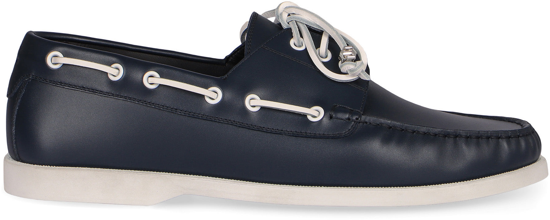 CELINE BATEAU LEATHER BOAT SHOES Celine