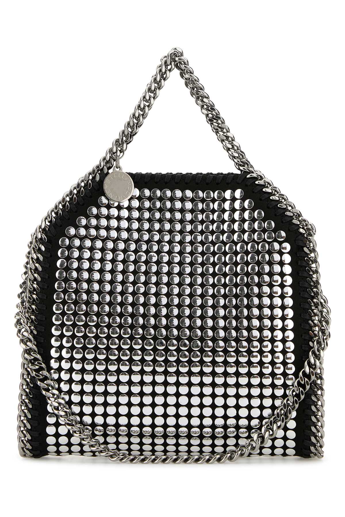 EMBELLISHED SHAGGY DEER MICRO FALABELLA HANDBAG Stella McCartney BLACK TU